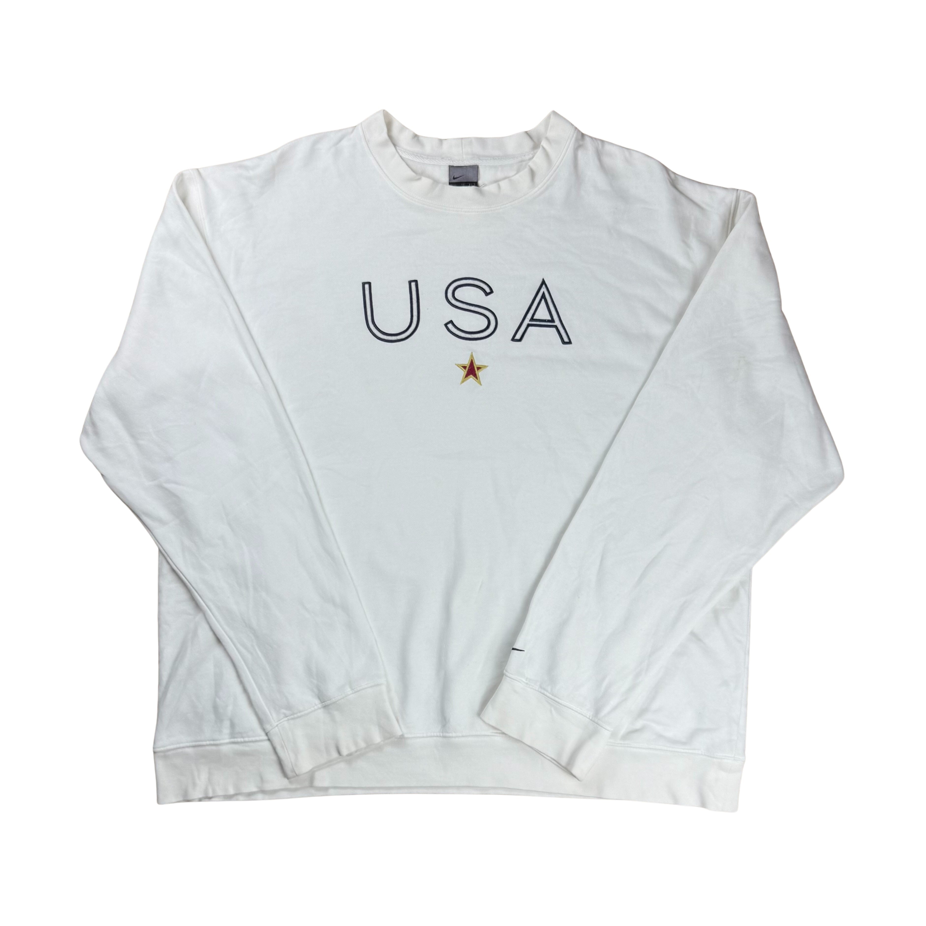 Vintage Nike Sweatshirt USA Rare - XL