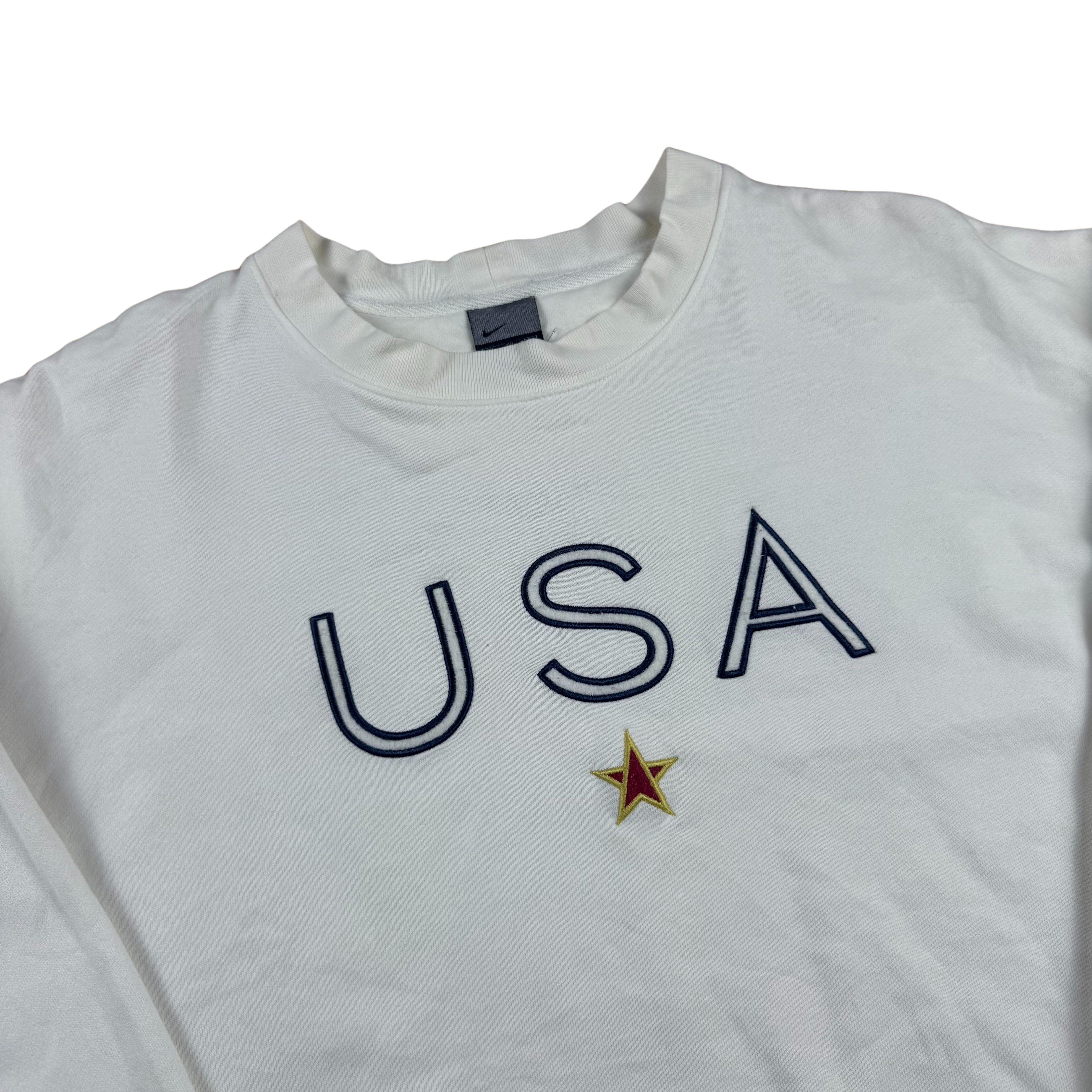 Vintage Nike Sweatshirt USA Rare - XL