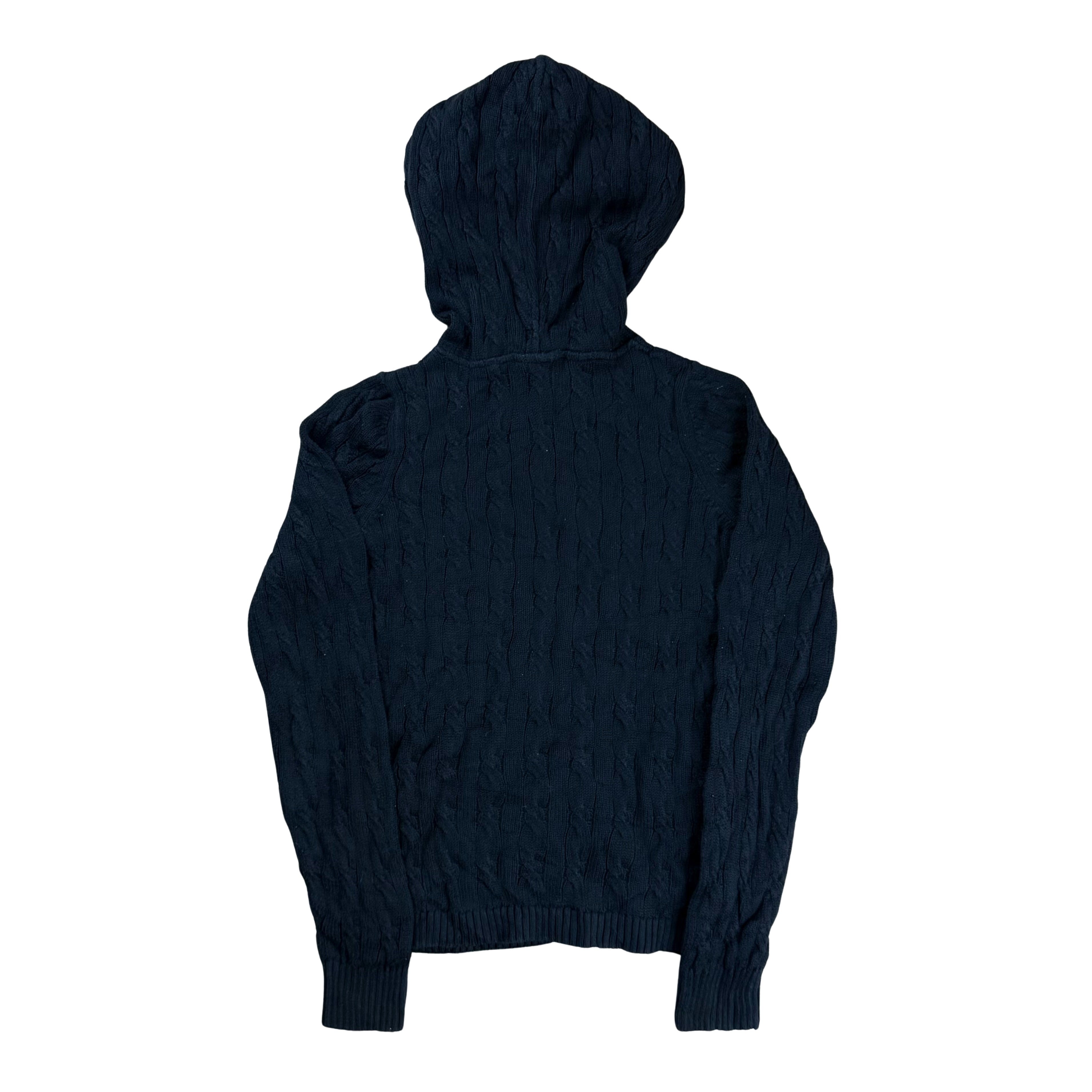 Vintage Lacoste Y2k Cableknit Jacket - S