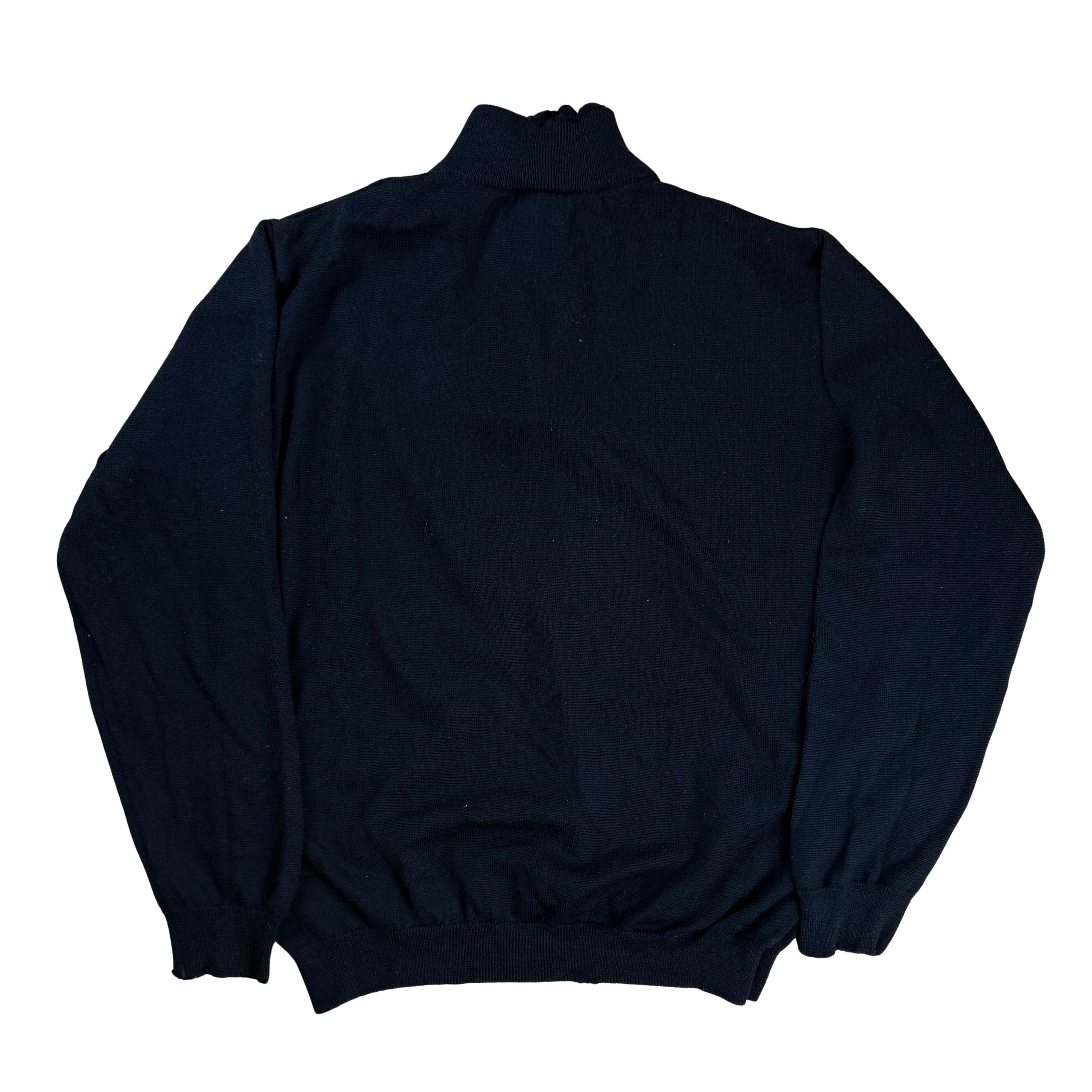 Vintage Lacoste Knit Halfzip - L