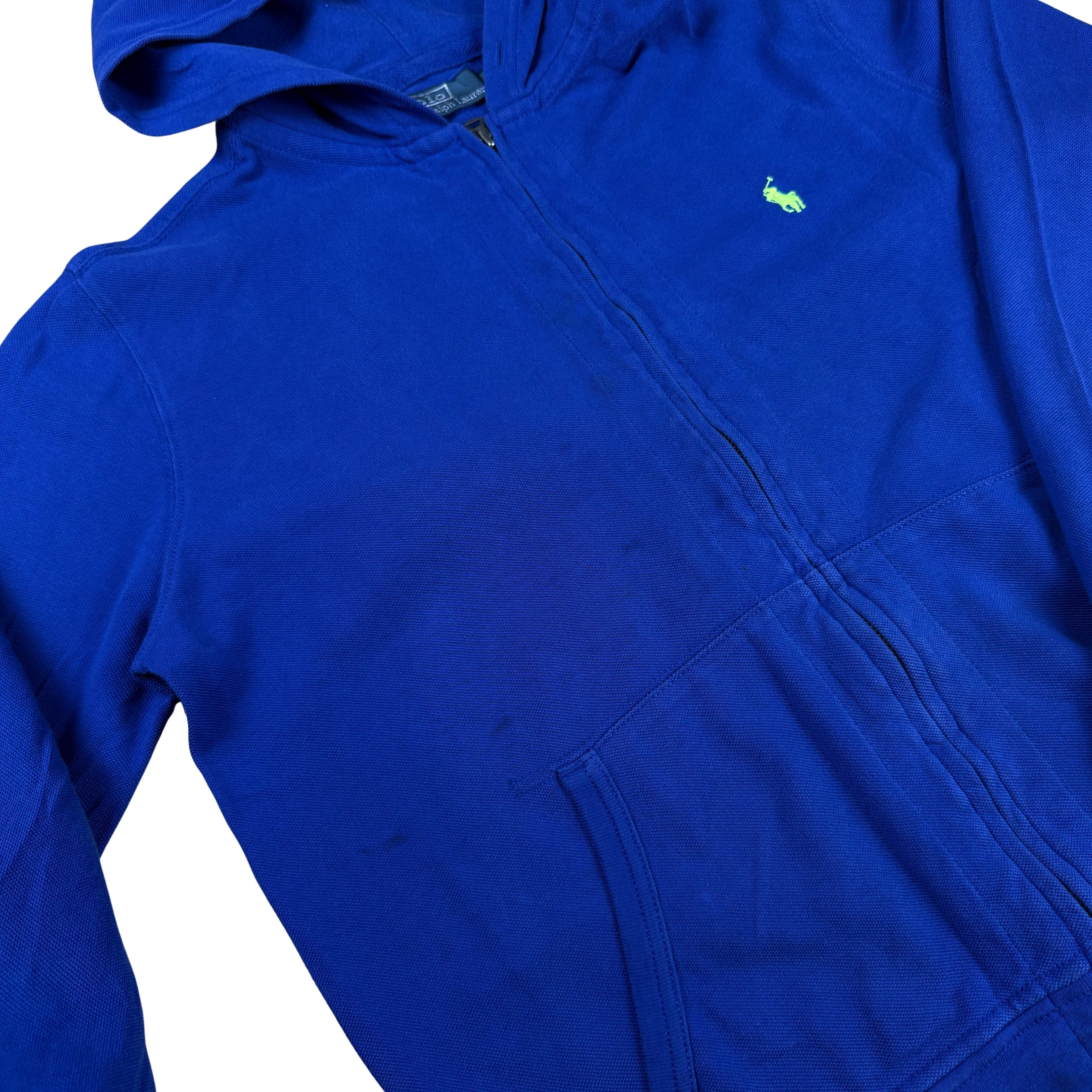 Vintage Ralph Lauren 90s Zip Hoodie - M