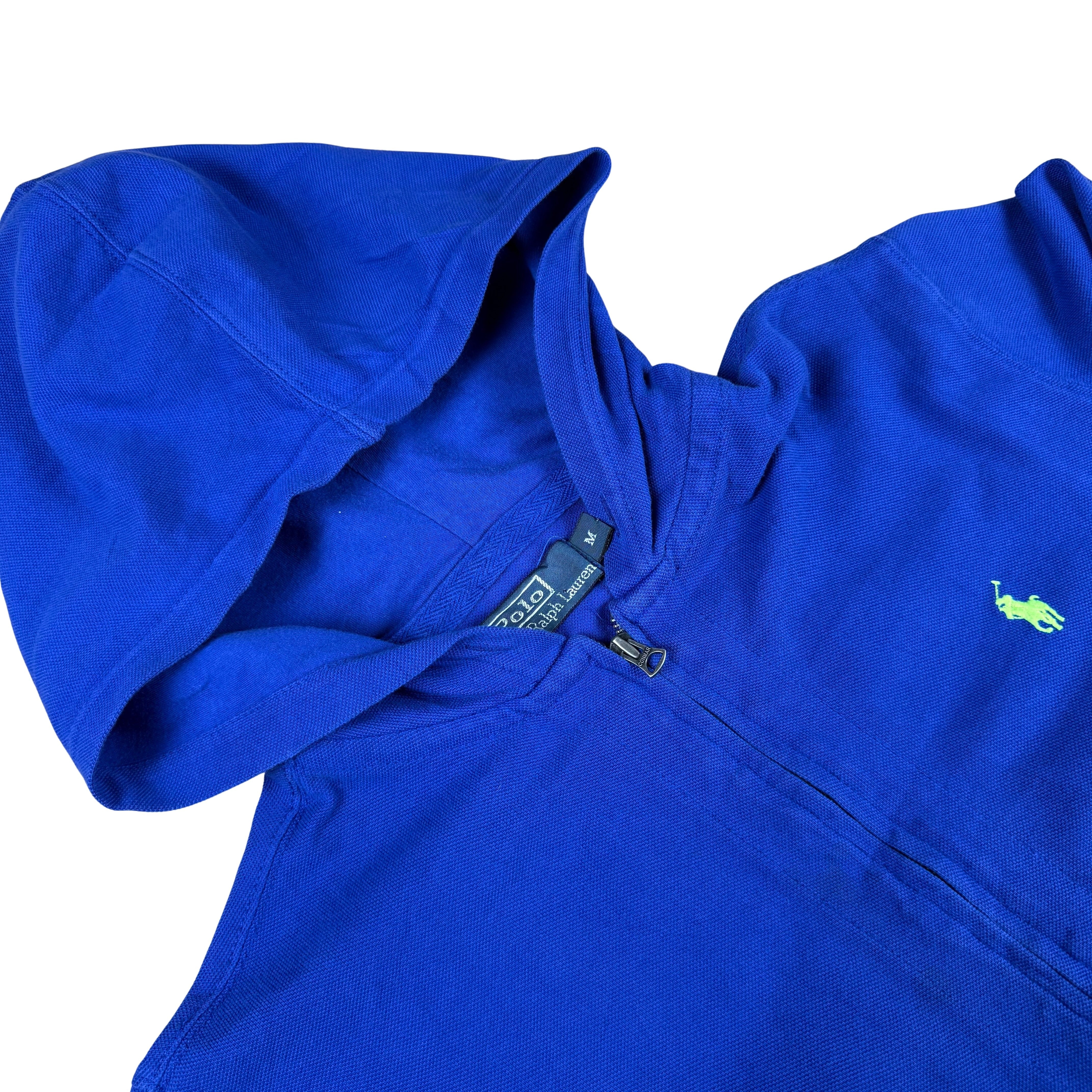Vintage Ralph Lauren 90s Zip Hoodie - M