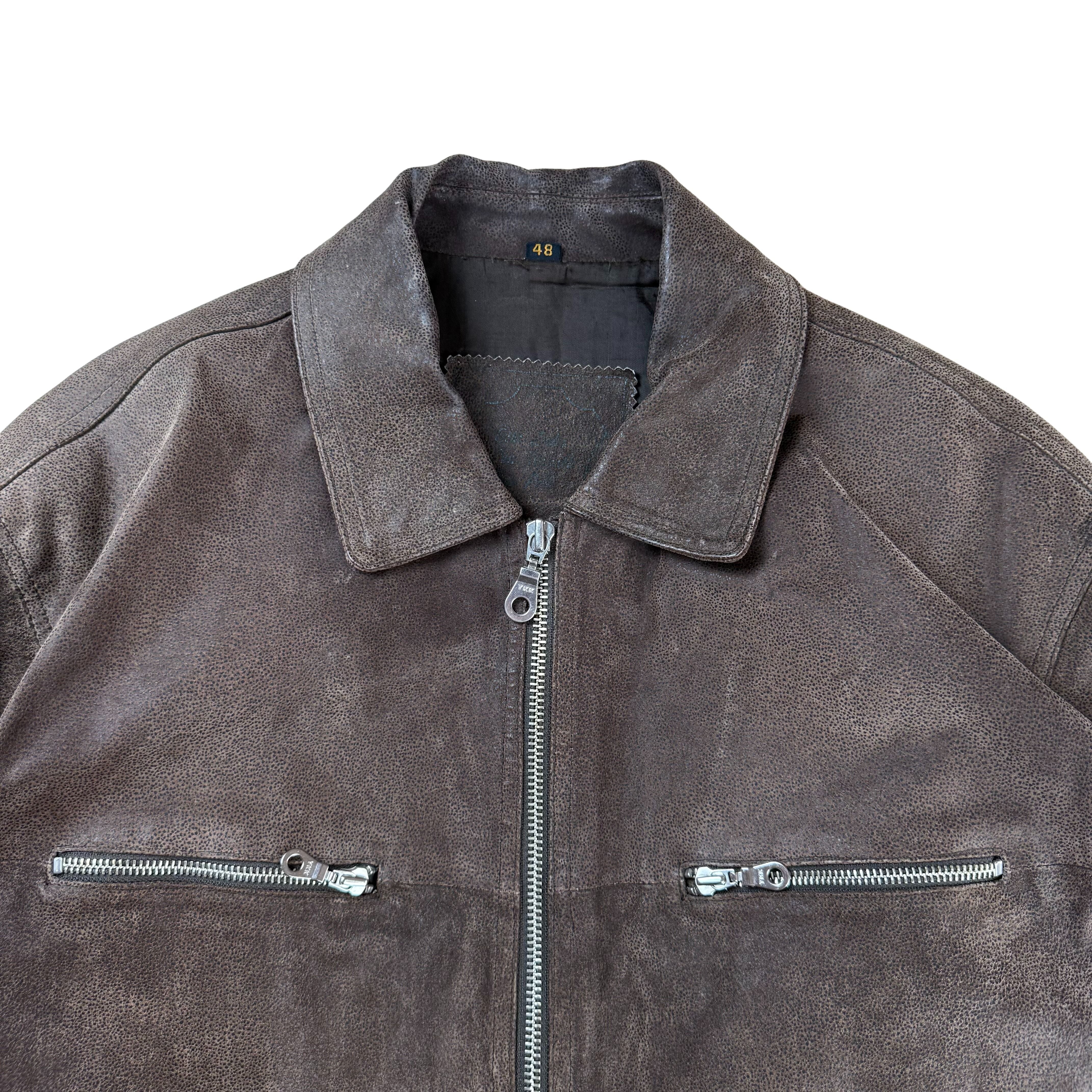 Vintage 90s Blacksmith Lederjacke Rare - M