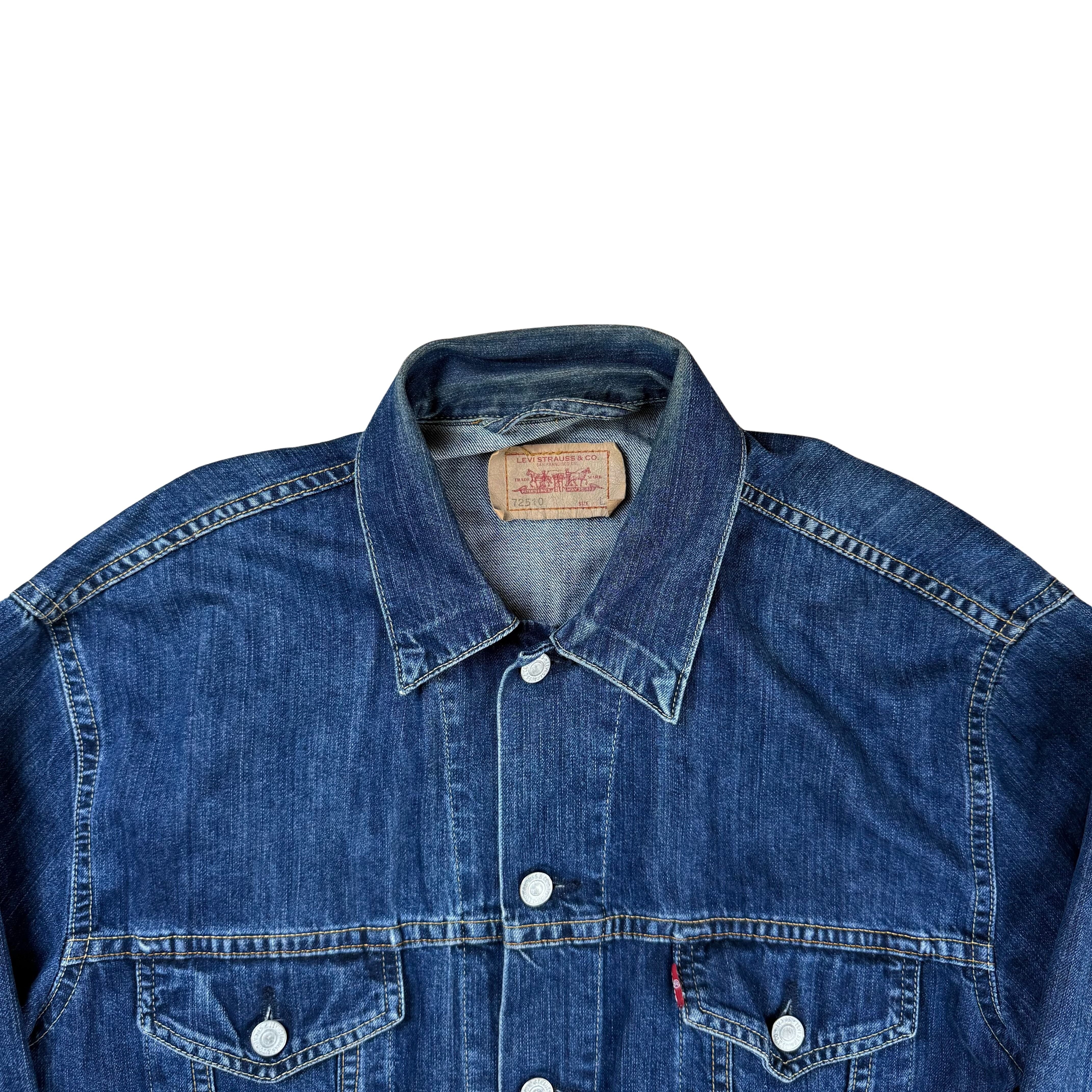 Vintage Levis 72510 Denim Jacke - L
