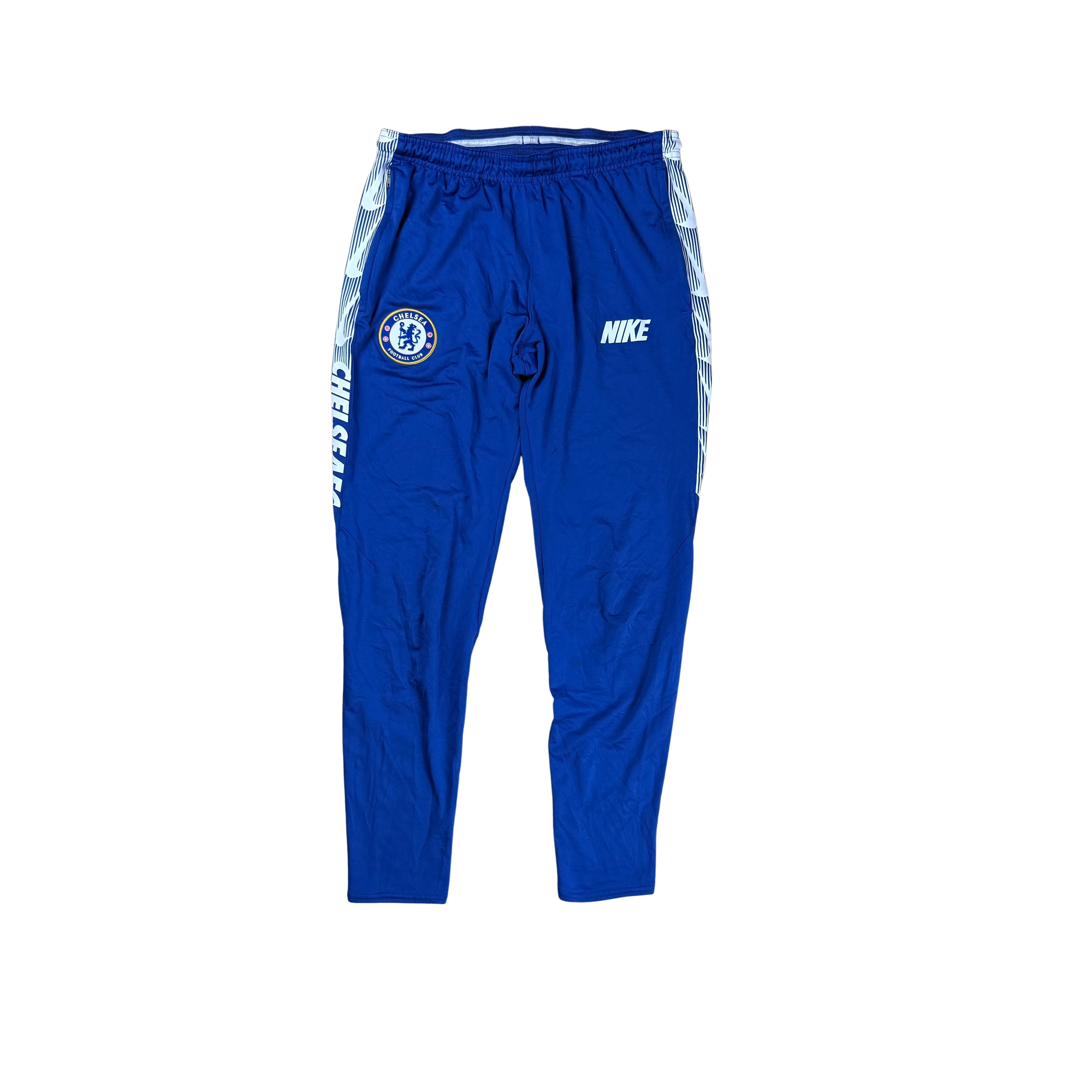 Vintage Nike Trackpants Fussball Chelsea - S