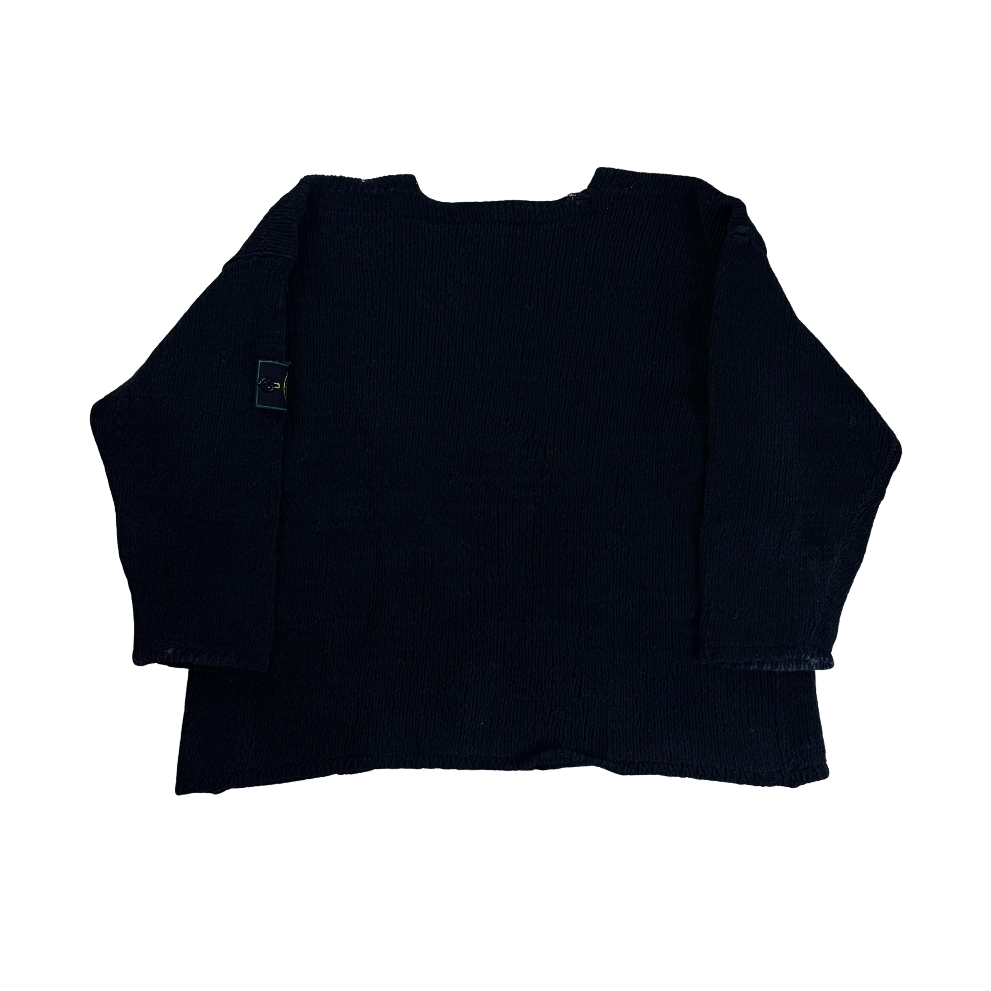 Vintage Stone Island 1995 Knit Sweatshirt - S