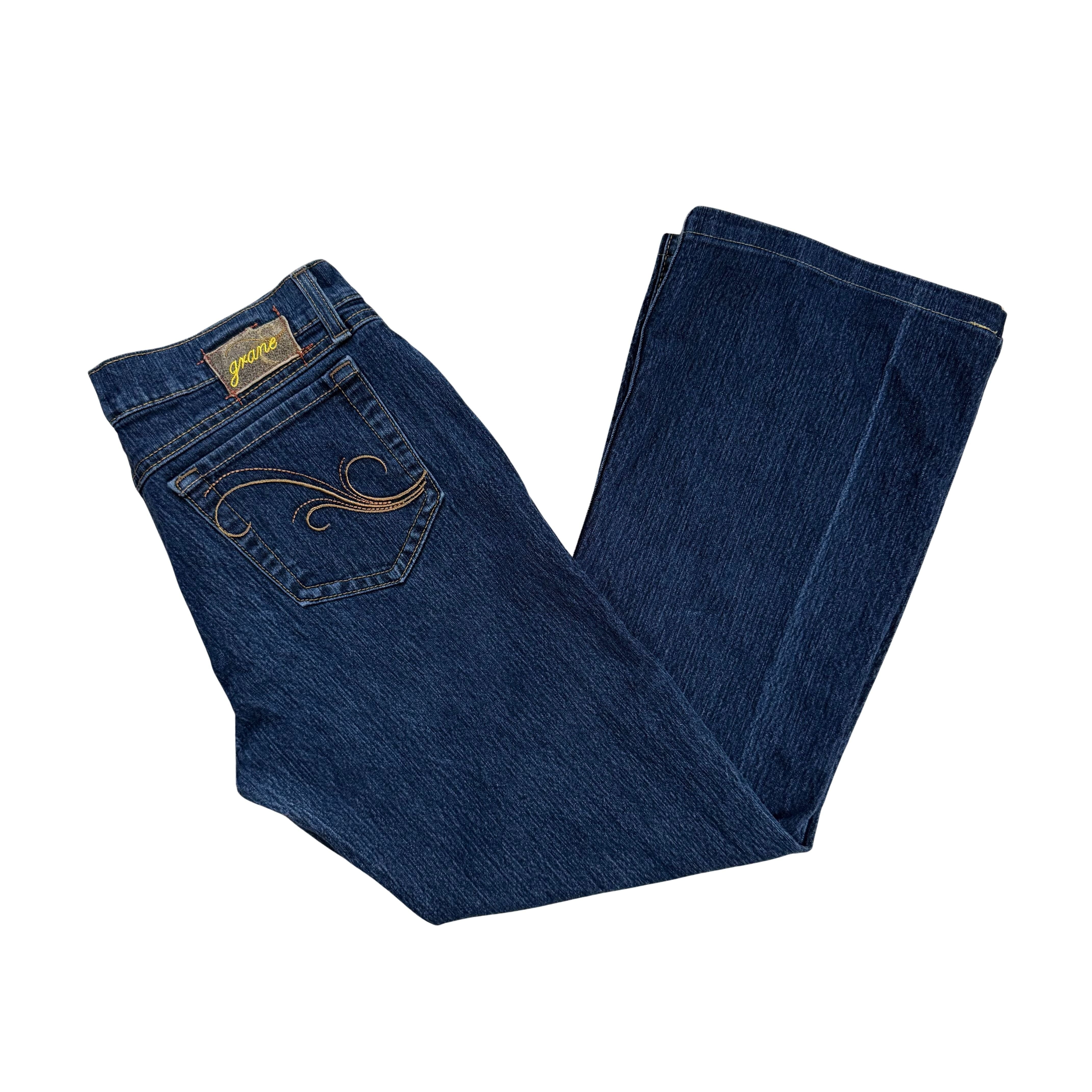 Vintage Y2K Grane Jeans Flared - L