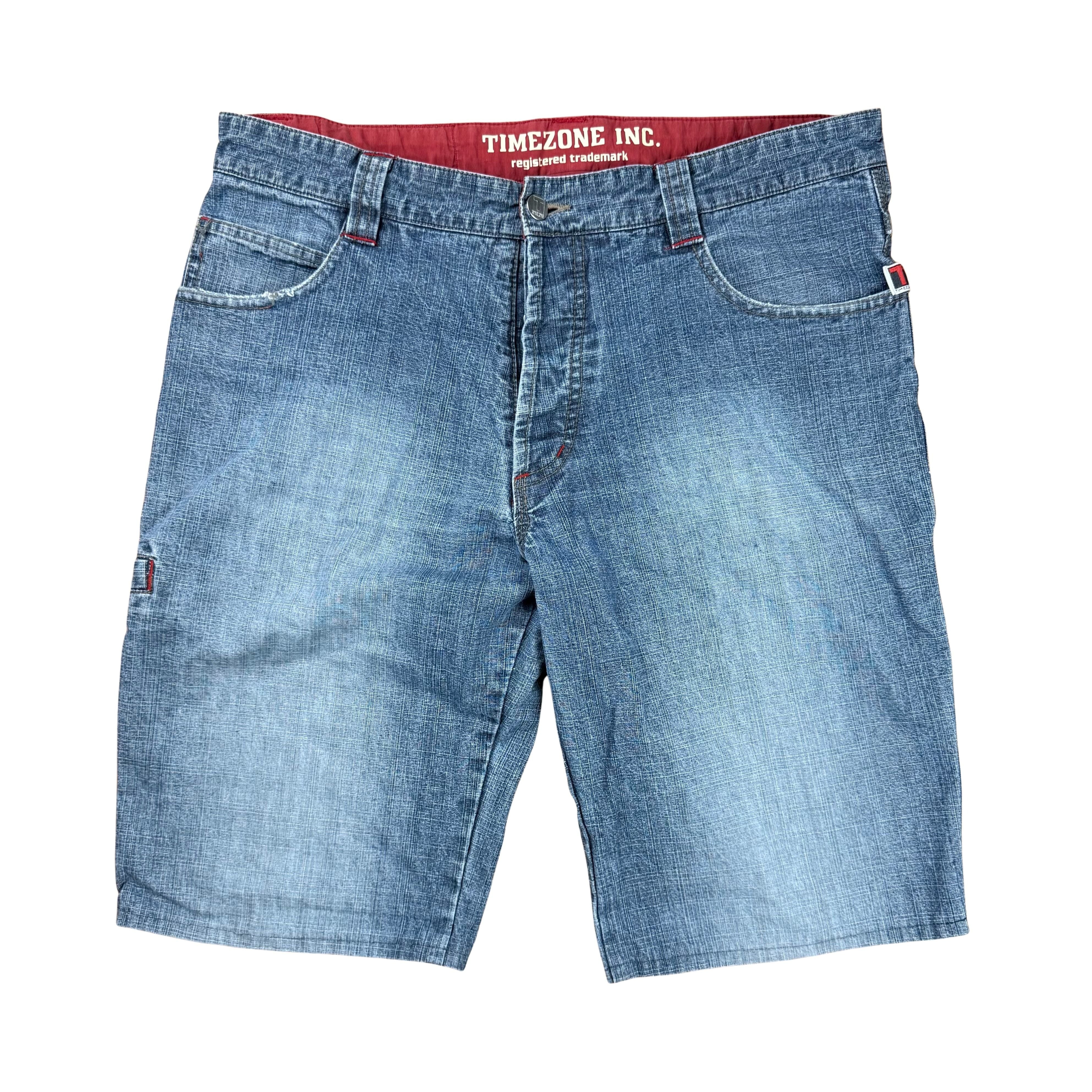 Vintage Timezone Jeans Shorts Y2K - L