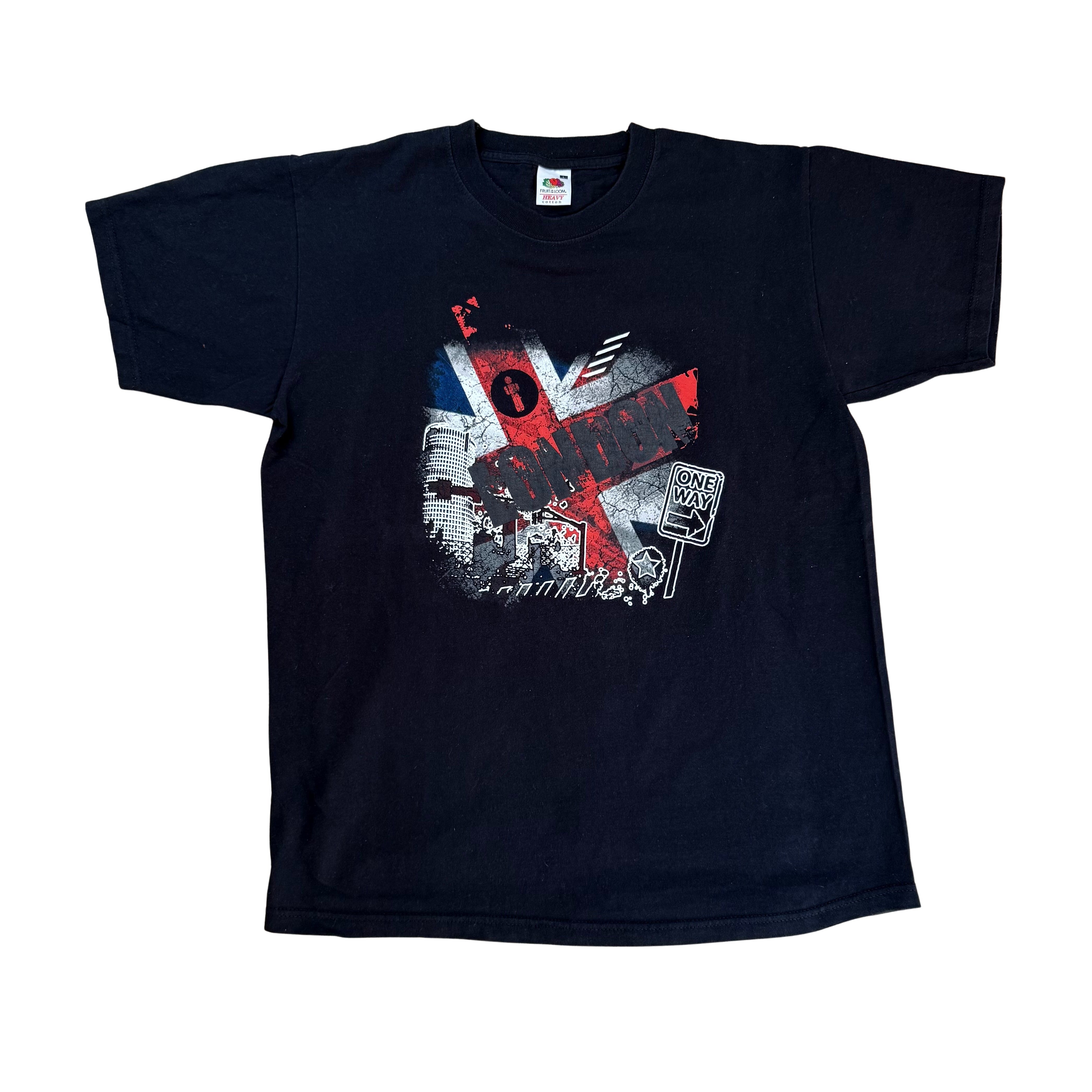 Vintage FL Heavy Cotton London T-Shirt - L