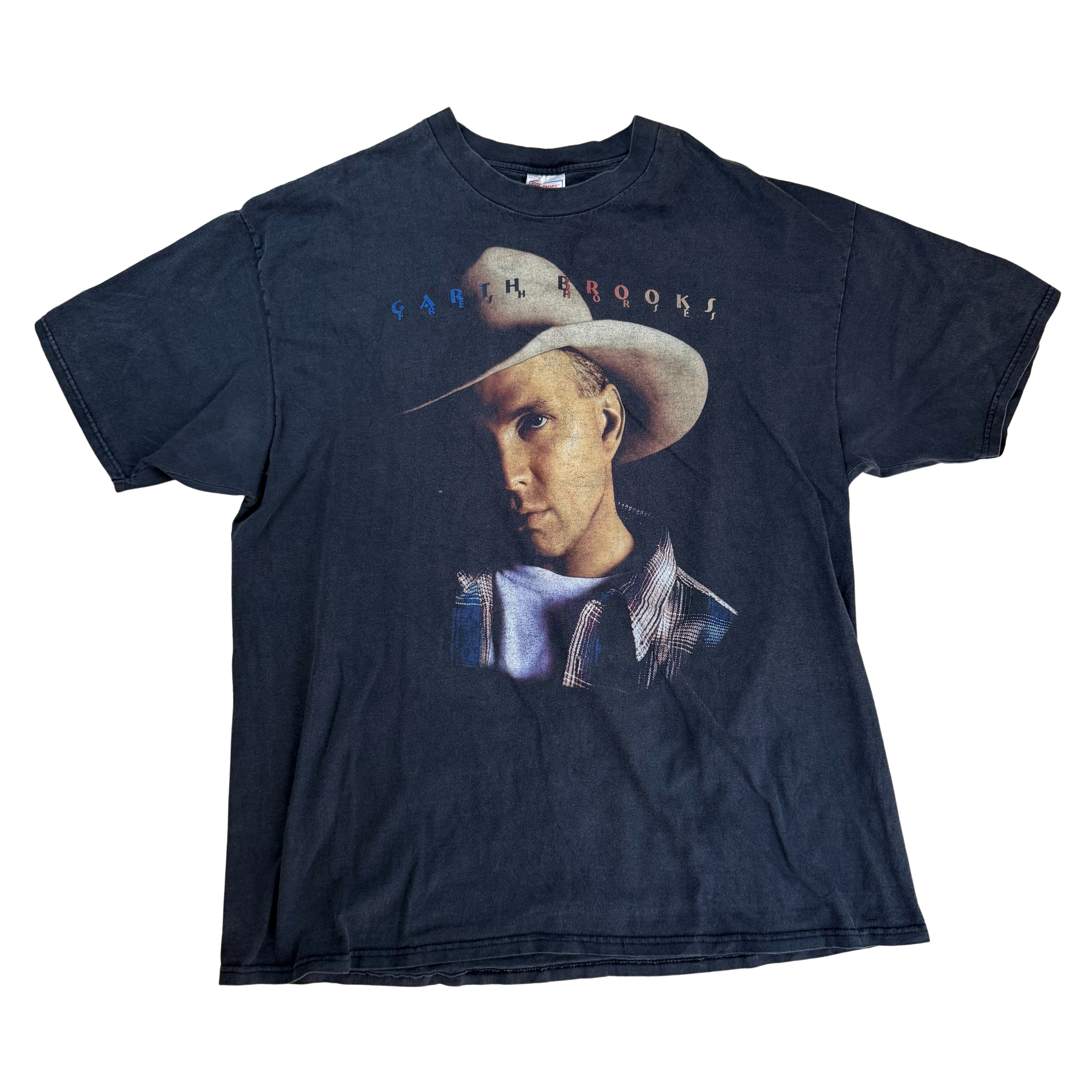 Vintage Garth Brooks 90s American Country Singer T-Shirt - XXL