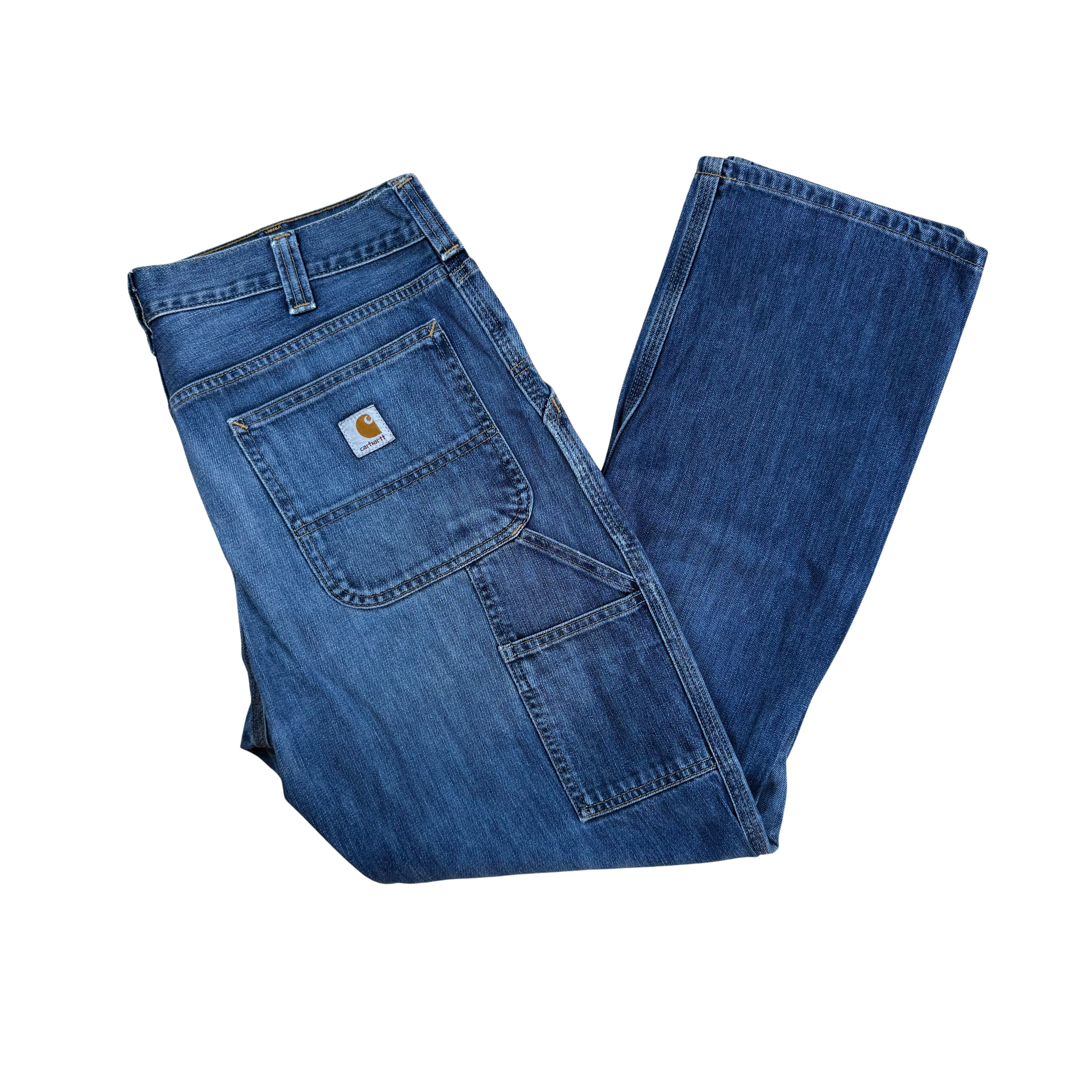 Vintage Carhartt Carpenter Hose Denim - 34/30