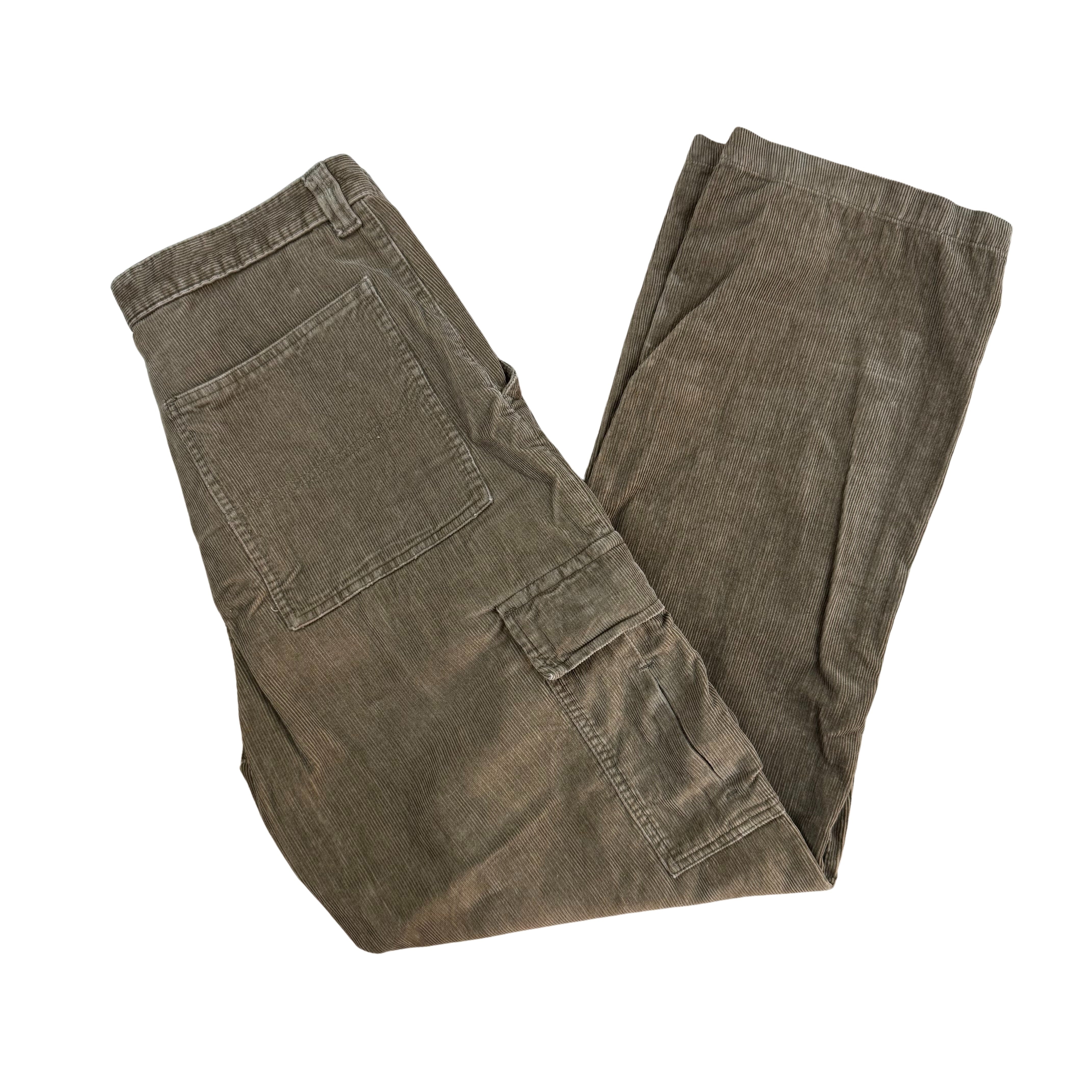 Vintage Cord Cargo Hose - 34/34