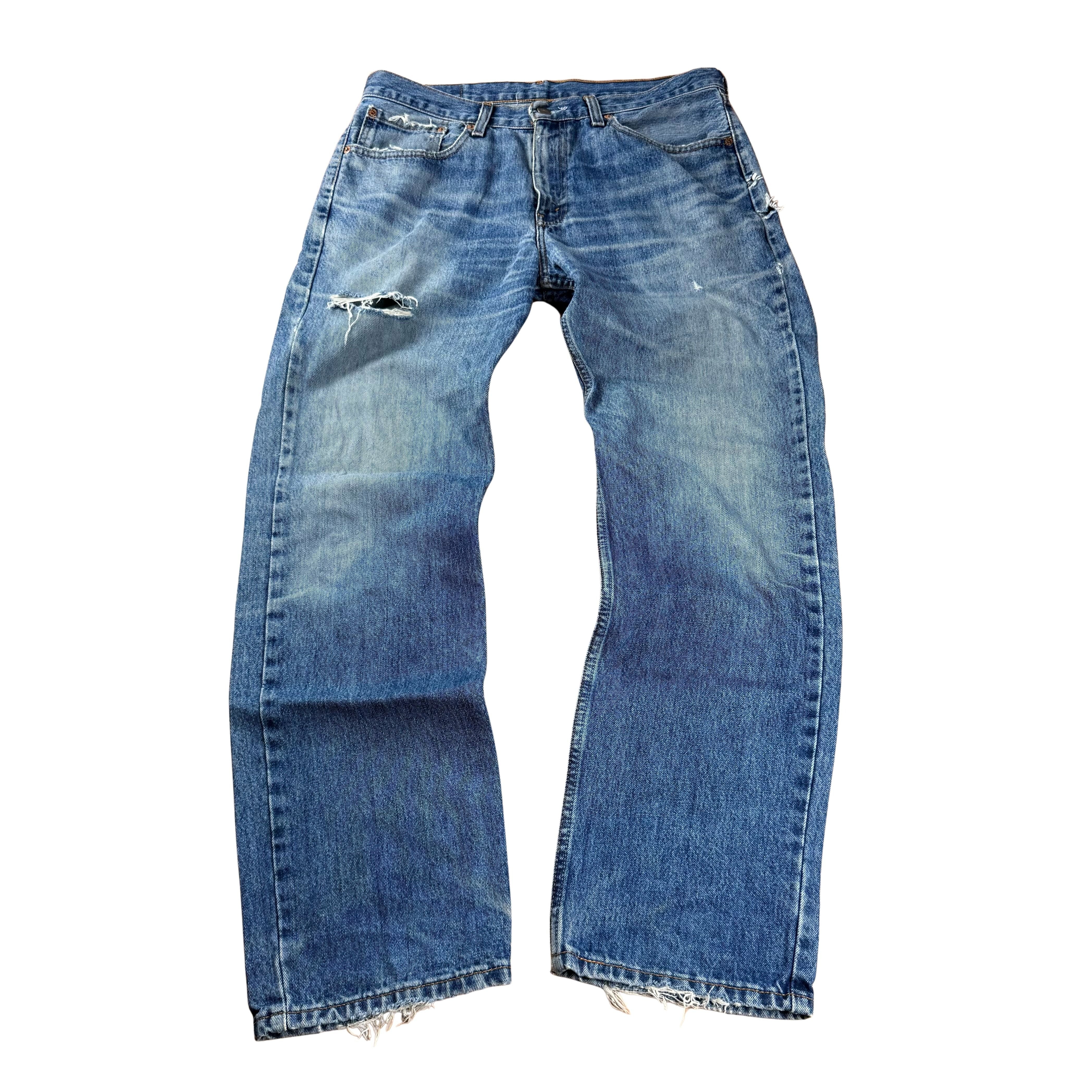 Vintage Levi's 571 Washed Jeans - L