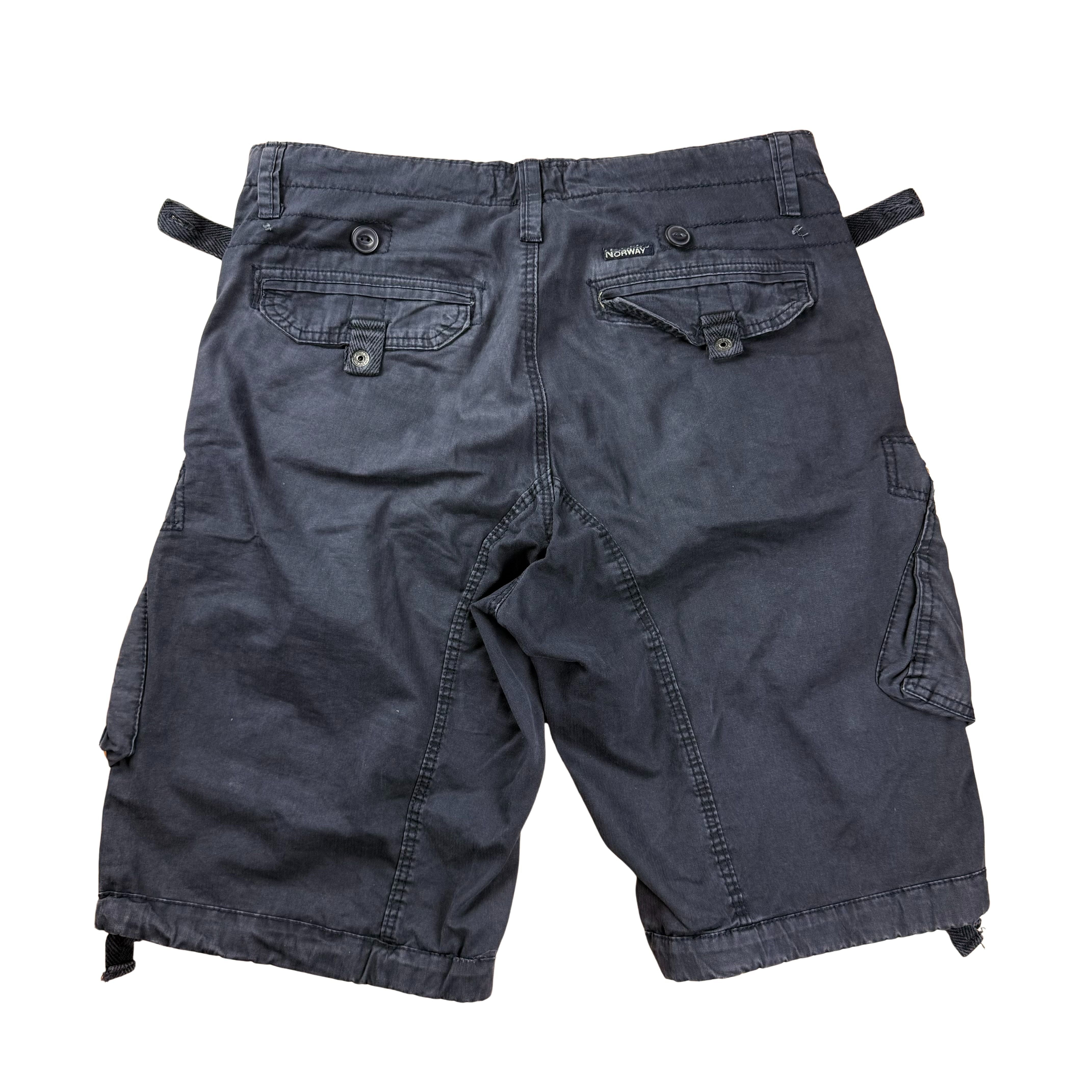 Vintage Cargo Shorts Washed - L