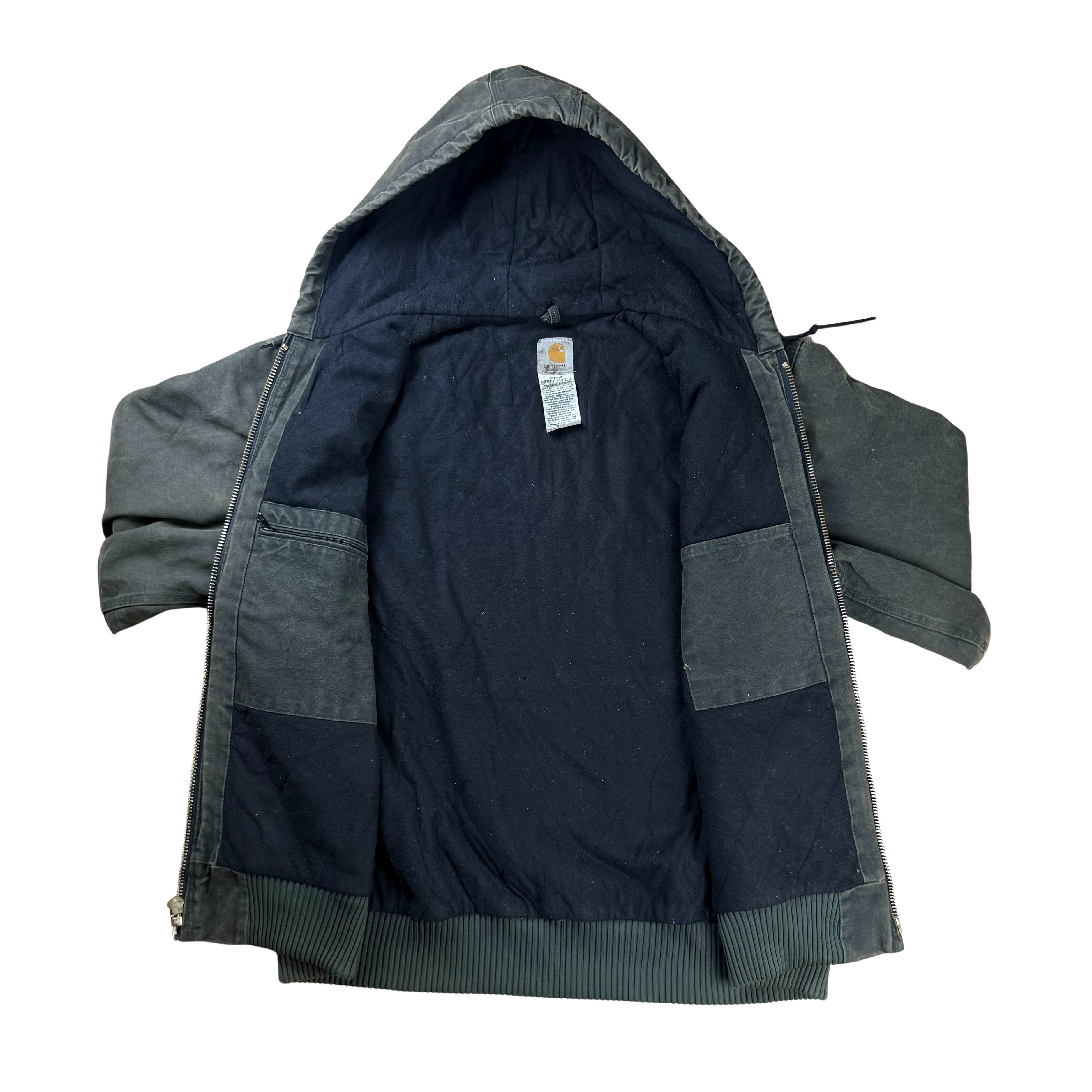 Vintage Carhartt Duck Active Jacket 00s Faded - XL