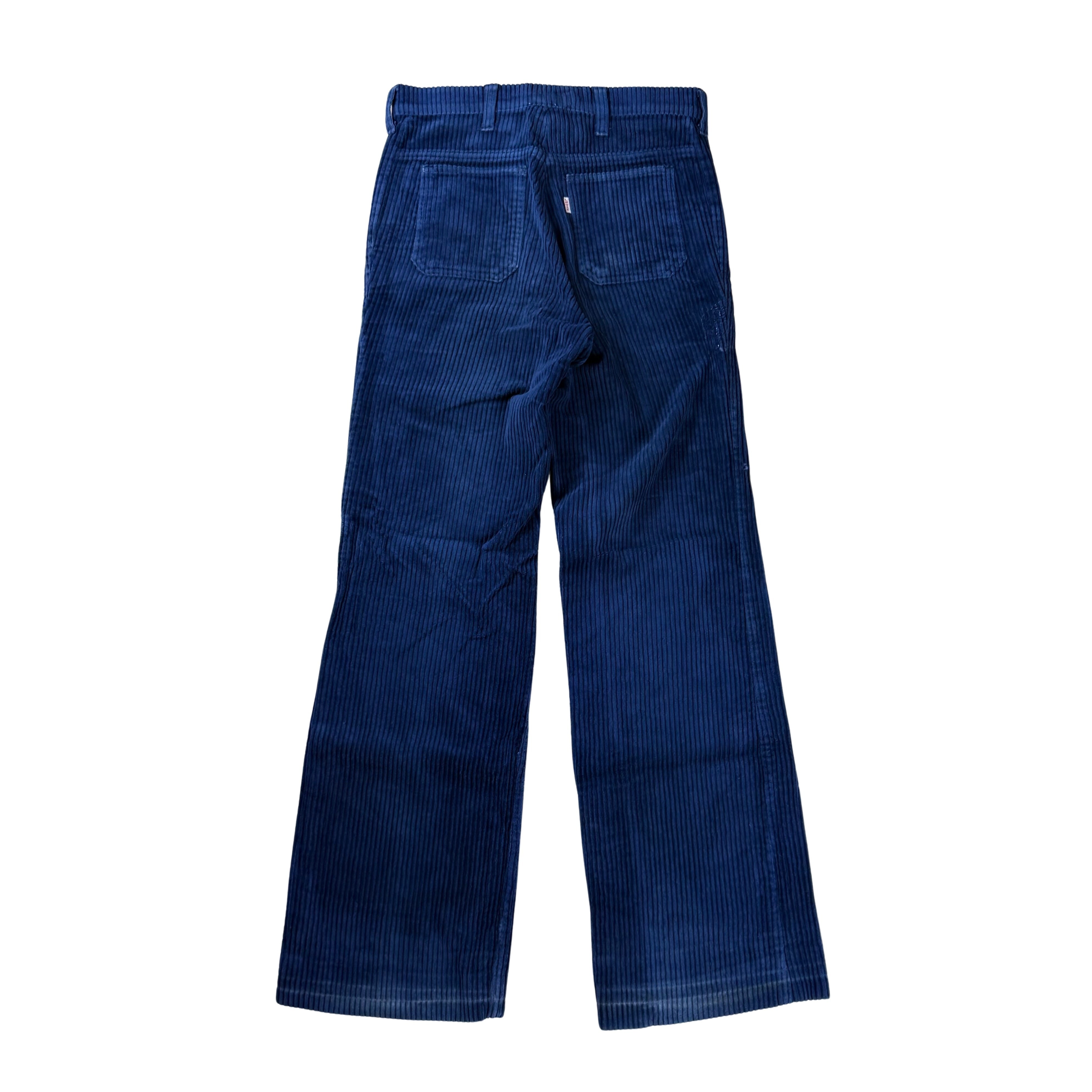 Vintage Levis 80s Flared Cord Hose Red Tab - 34