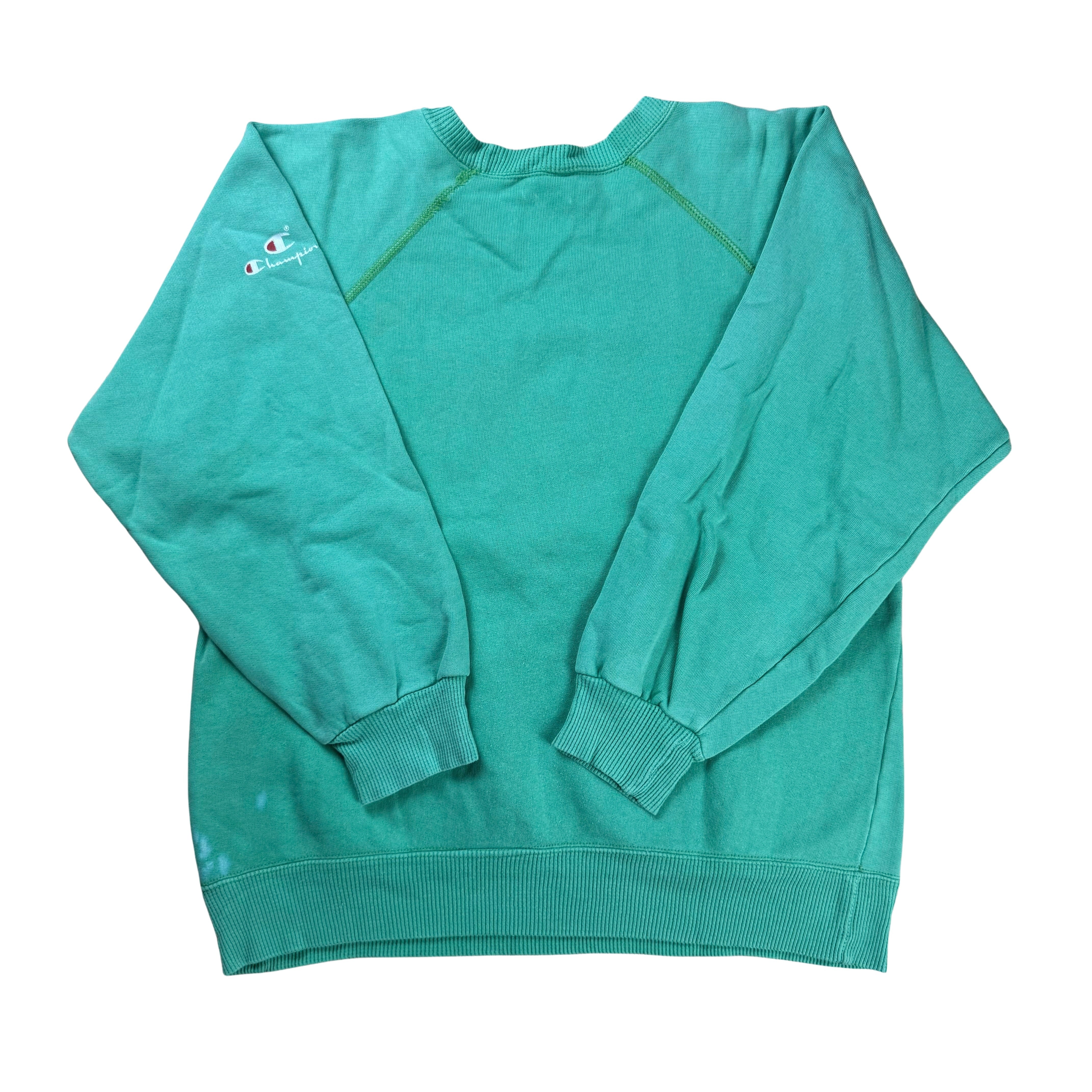 Vintage Champion 90s Yale College Sweatshirt Faded - M