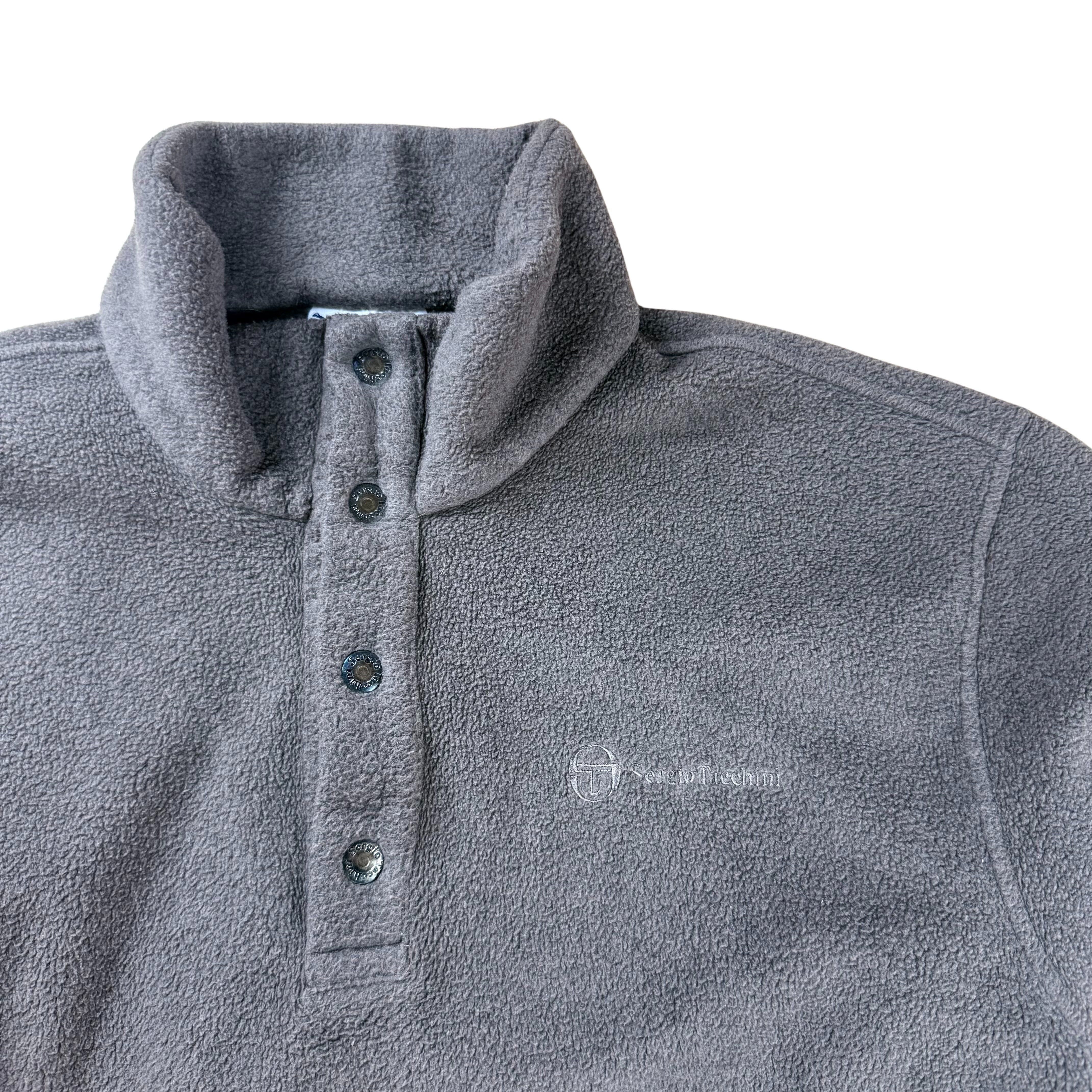 Vintage Sergio Tacchini 90s Fleece Sweatshirt - XL