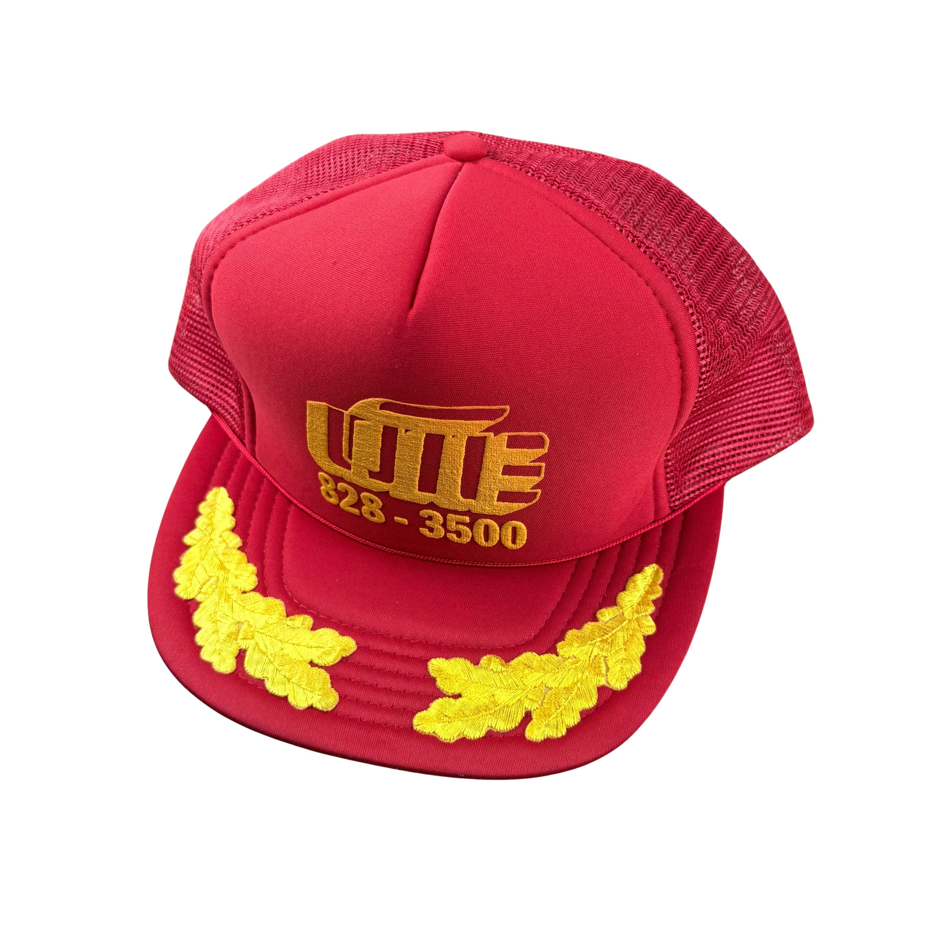 Vintage Racing Style Trucker Cap