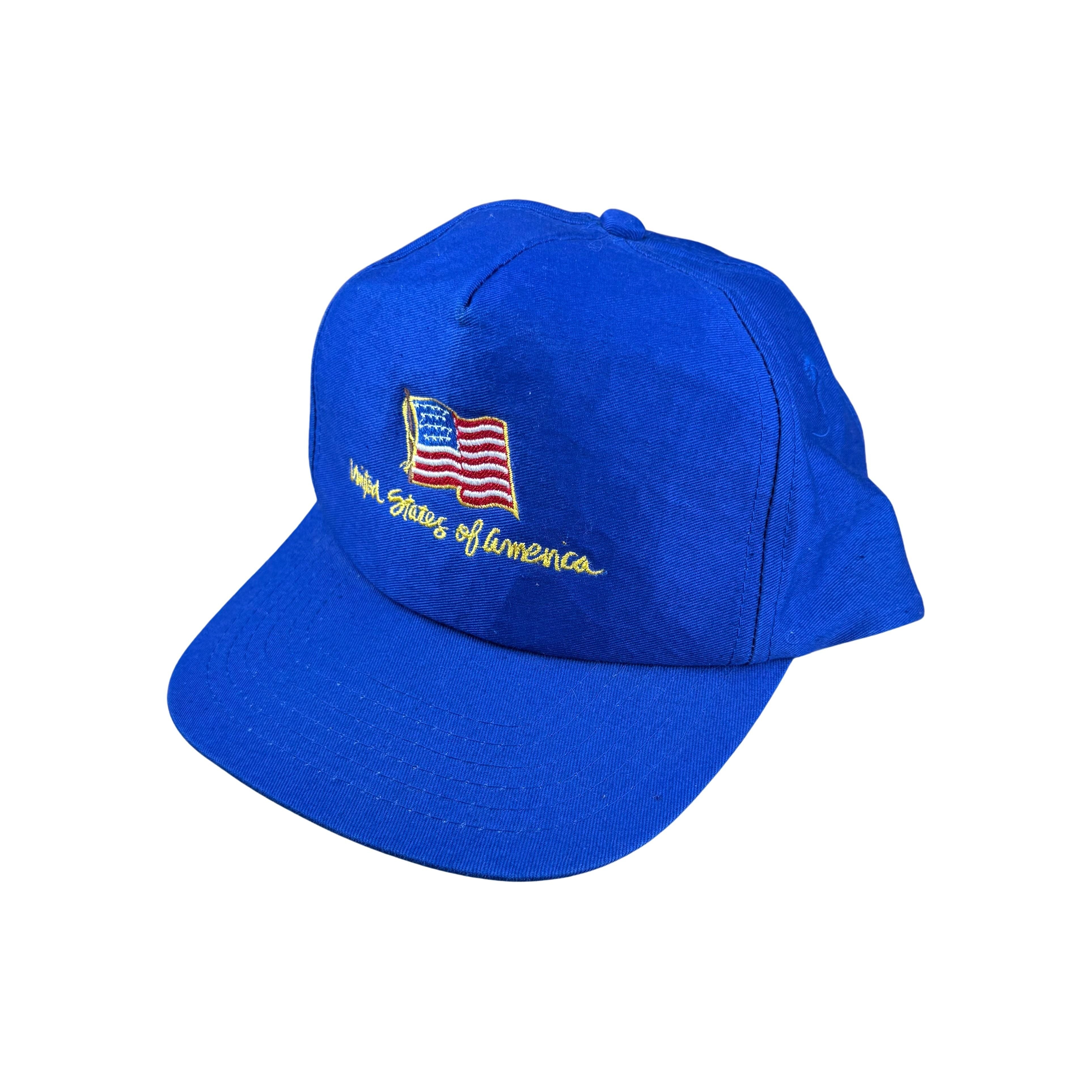 Vintage USA Flag Cap 90s Americana