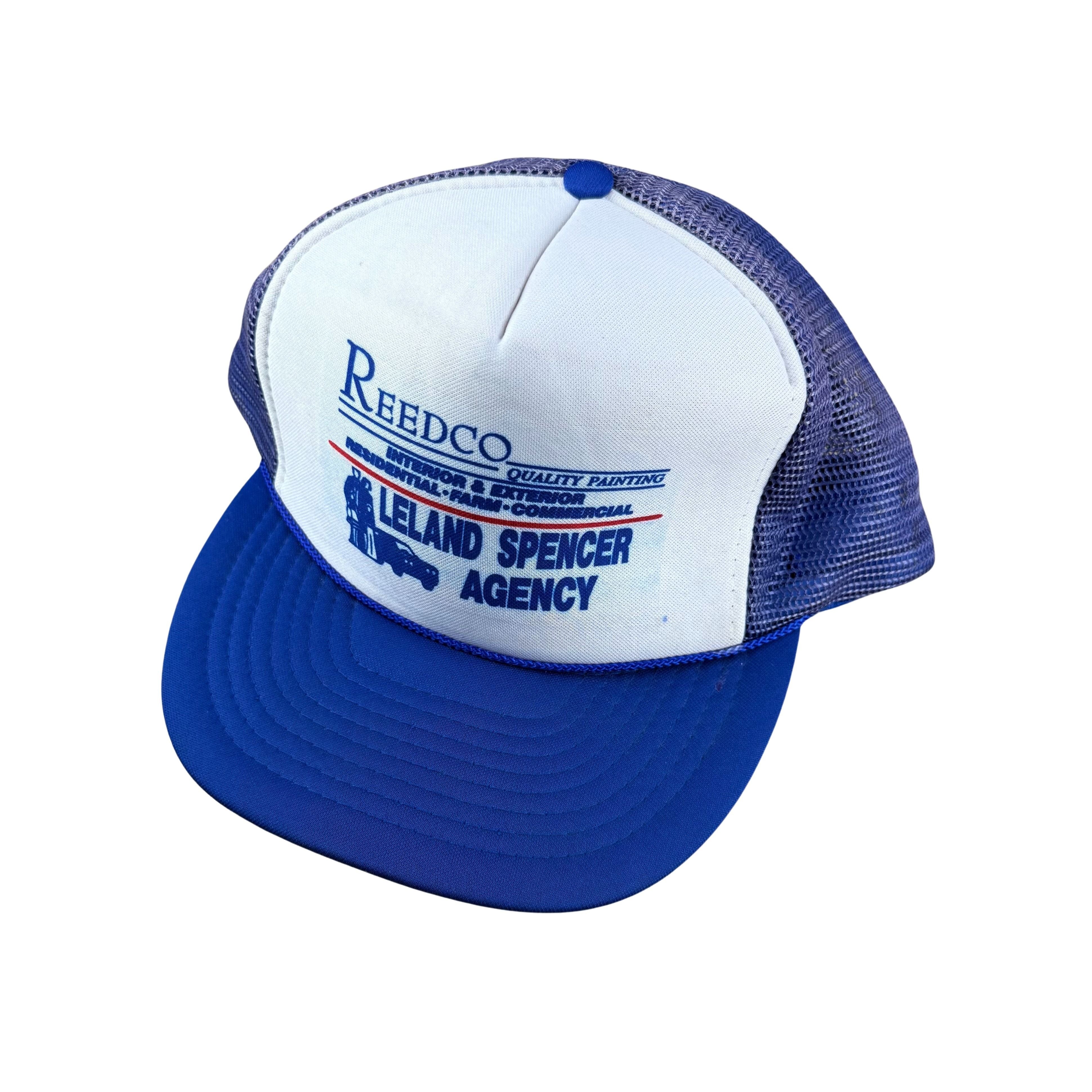 Vintage 90s Trucker Cap Reedco Agency
