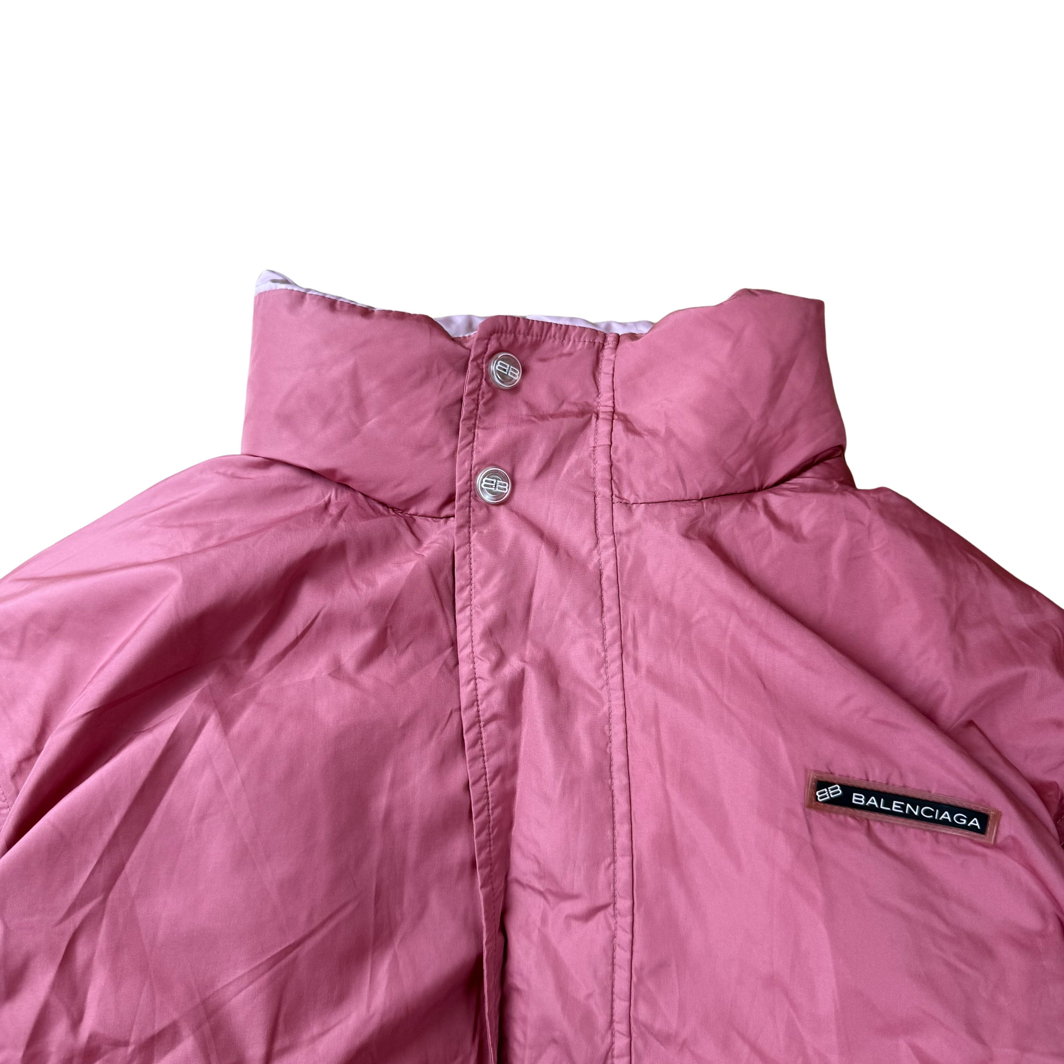 Vintage Balenciaga Sports Reversible Daunen Pufferjacket - L