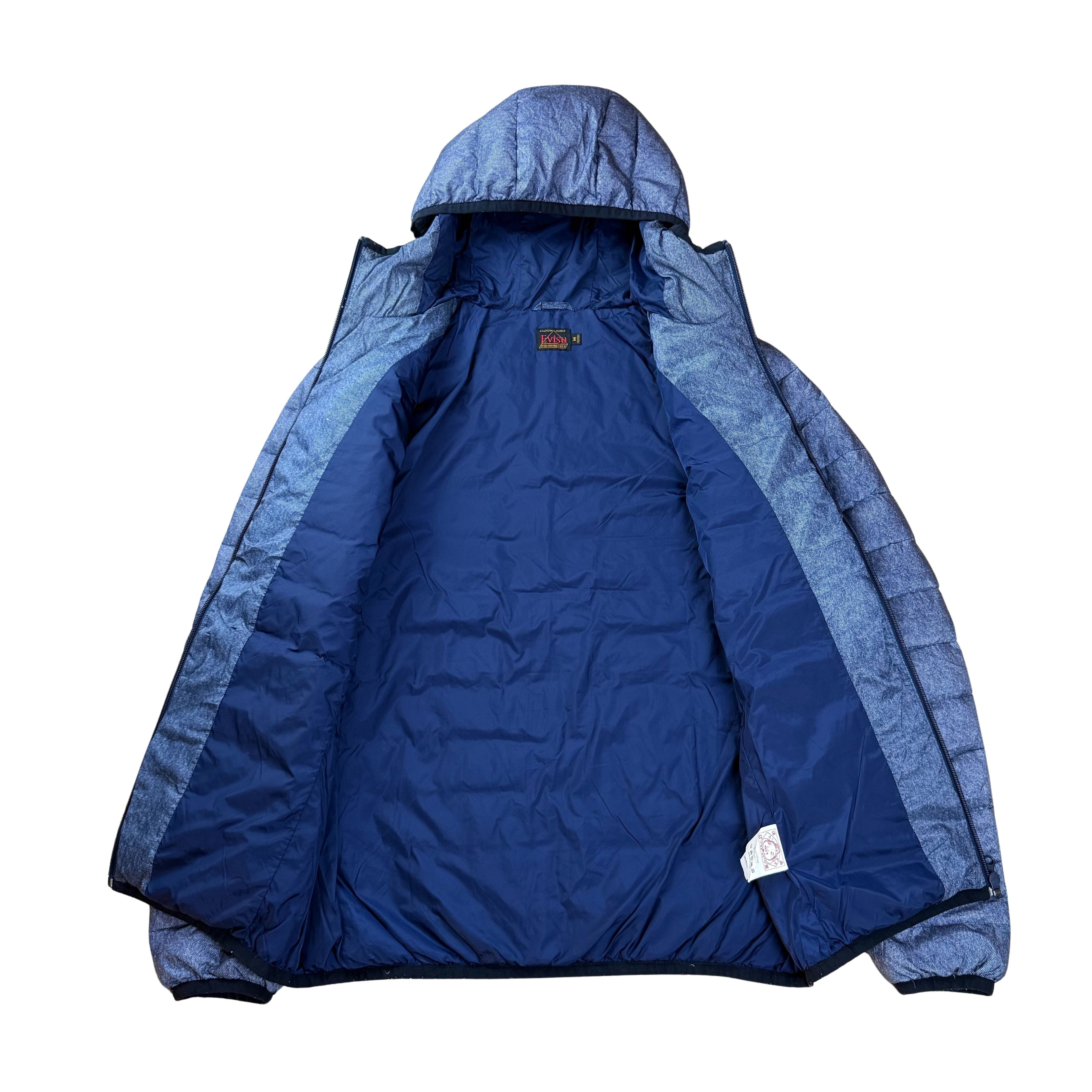 Vintage Evisu Y2k Daunen Jacke - M