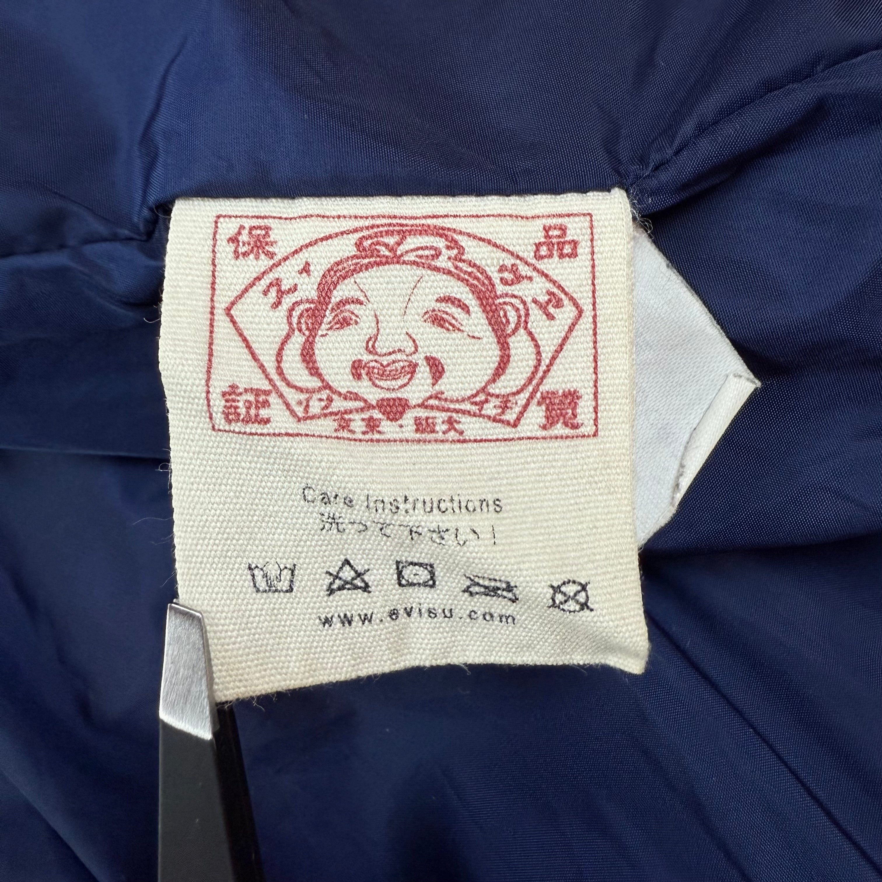 Vintage Evisu Y2k Daunen Jacke - M
