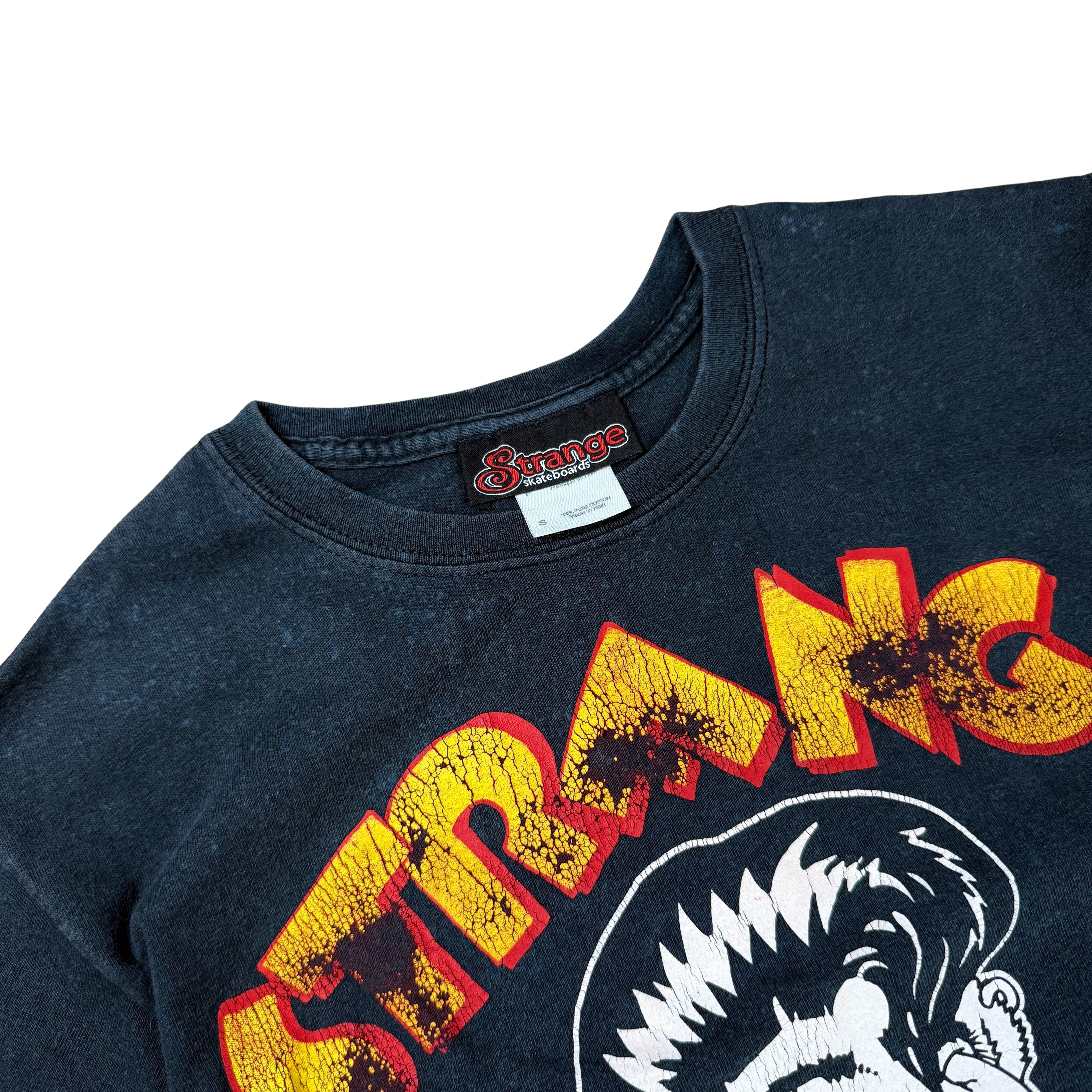 Vintage 90s Strange Rats Skateboards T-Shirt - S