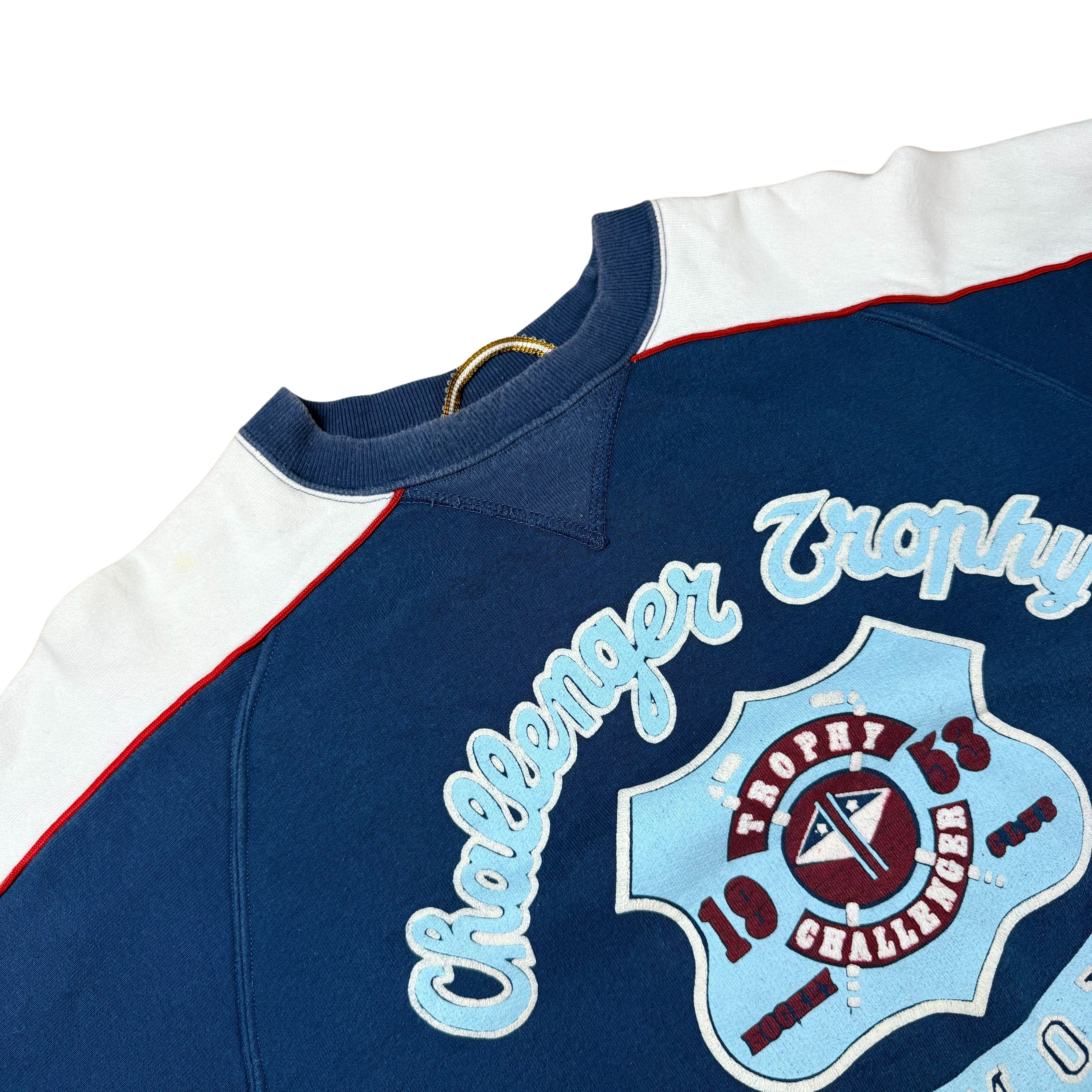 Vintage 80s Challenger USA Sweatshirt - L