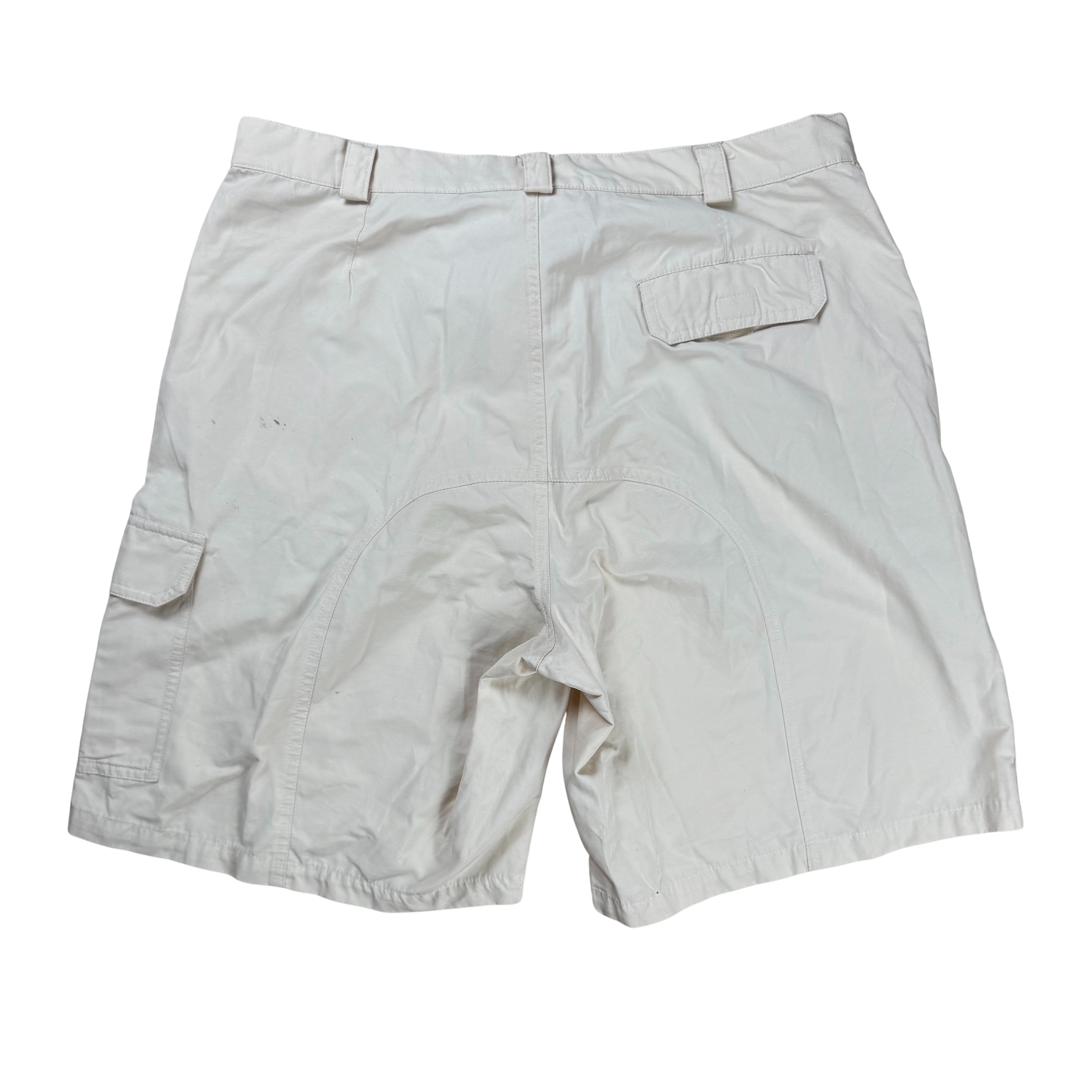 Vintage 80s Adidas Cargo Shorts - L