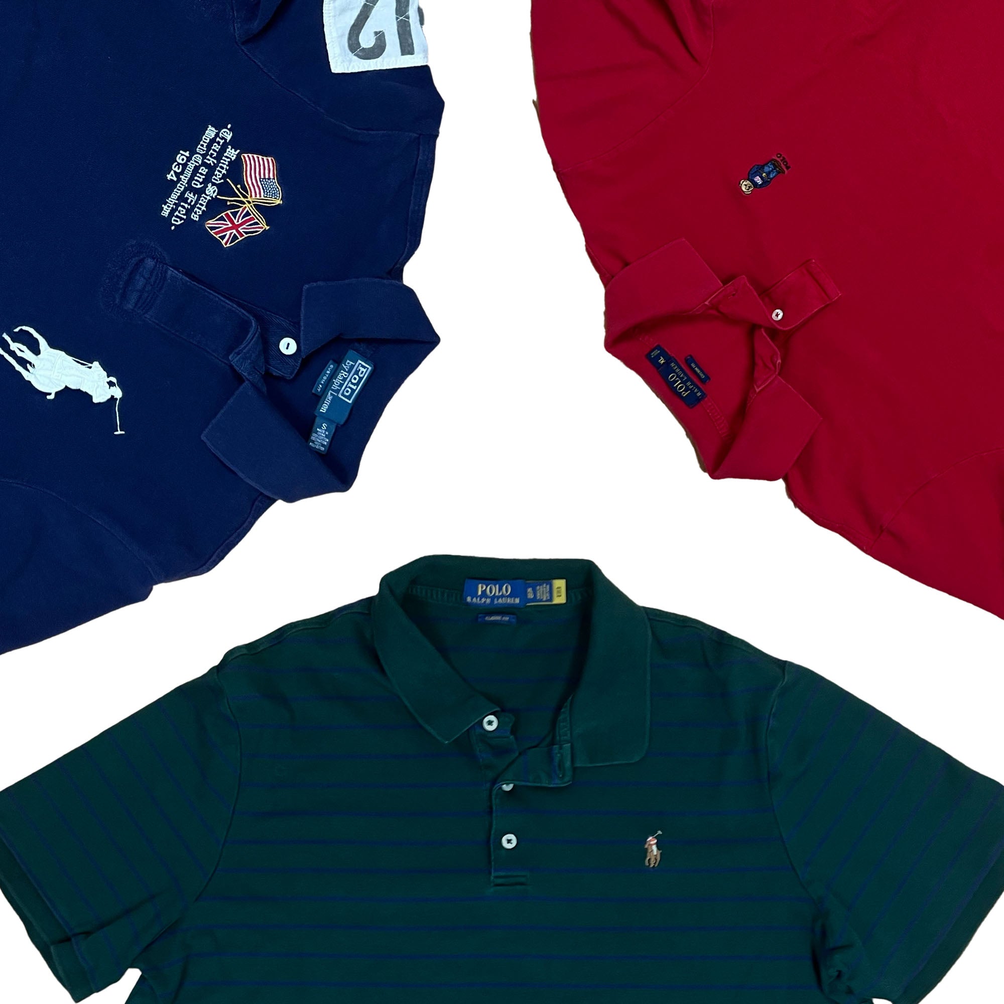 Vintage 3 Ralph Lauren Poloshirt Reseller Bundle