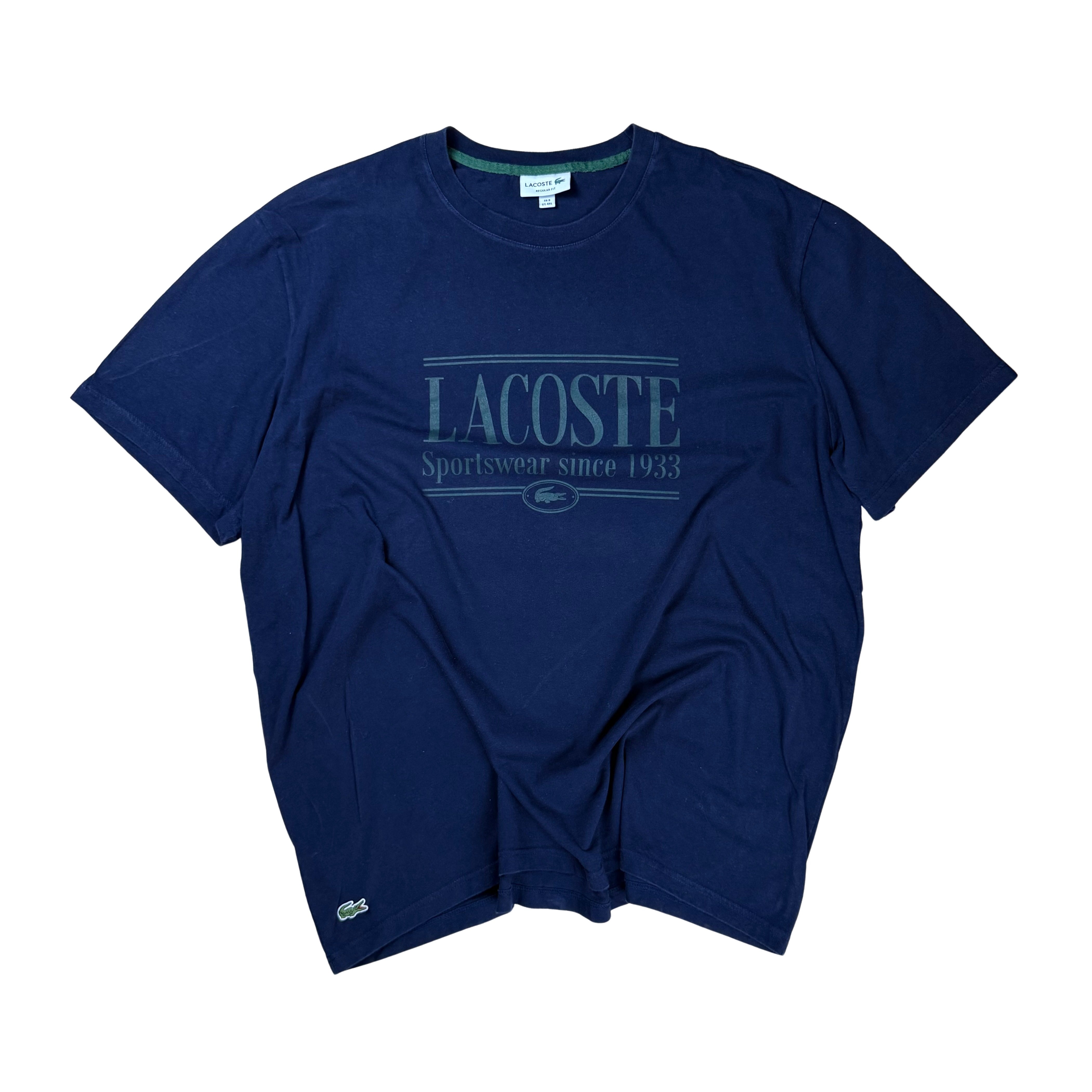 Vintage Lacoste T-Shirt  - 4XL (Fit XXL)