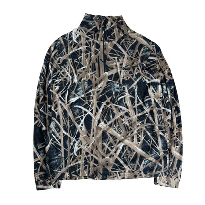 Vintage Fleece Camo Halfzip - XL