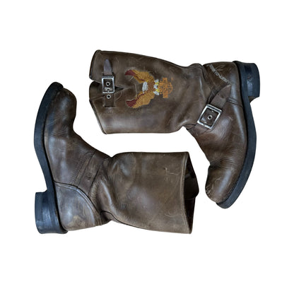 Vintage Harley Davidson Leder Boots - 41