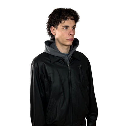 Vintage Lederjacke  - XL