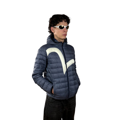 Vintage Evisu Y2k Daunen Jacke  - M