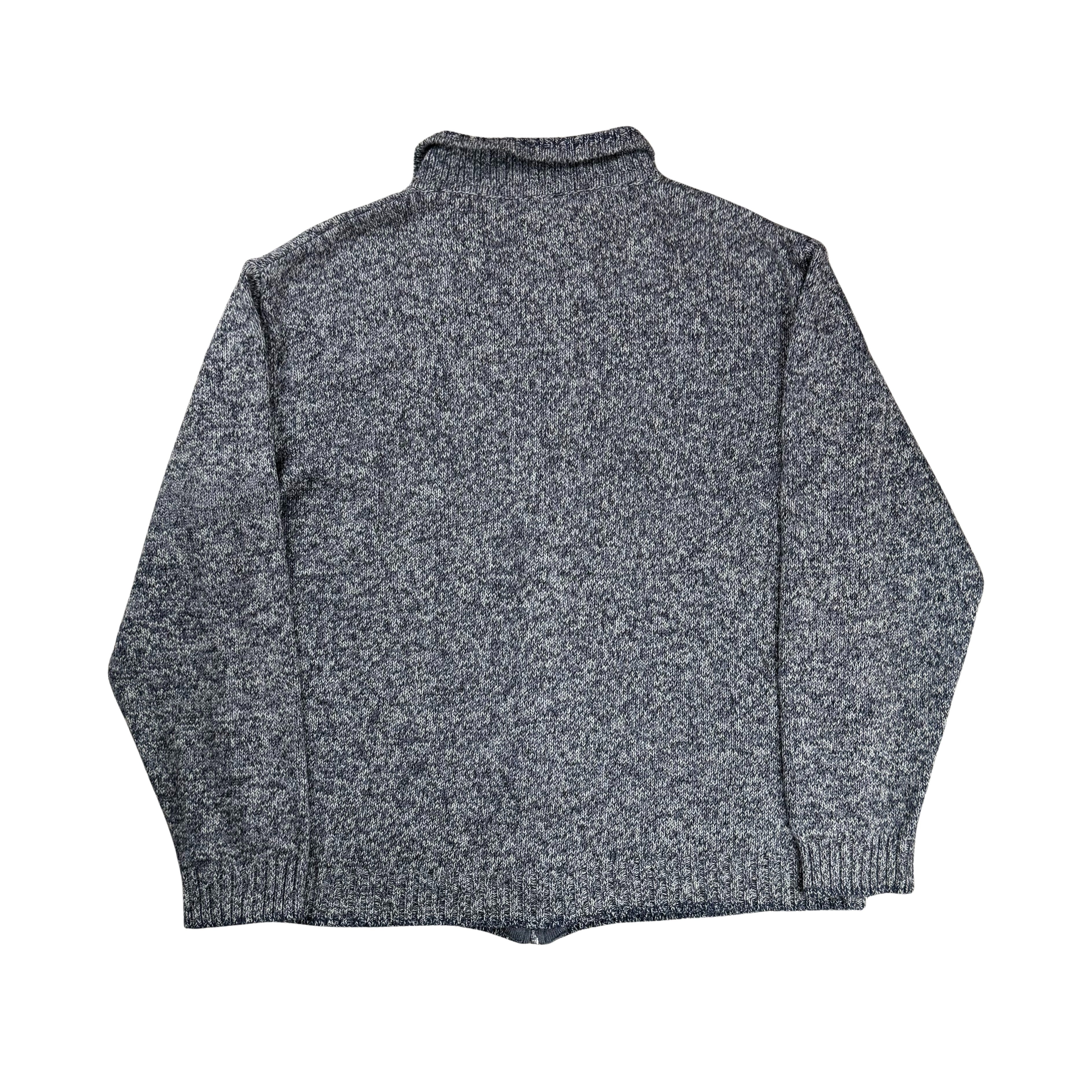 Vintage Lacoste Knit Harrington Jacket Rare  - XL