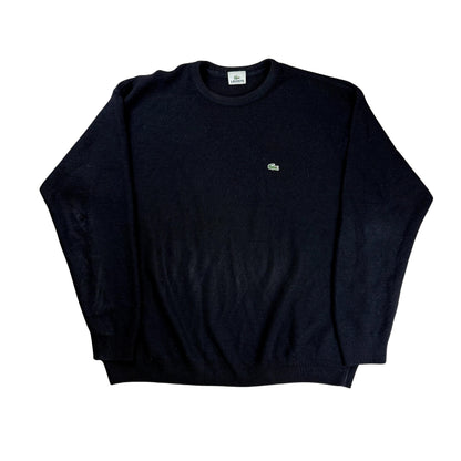 Vintage Lacoste Knit Sweatshirt  - XXL