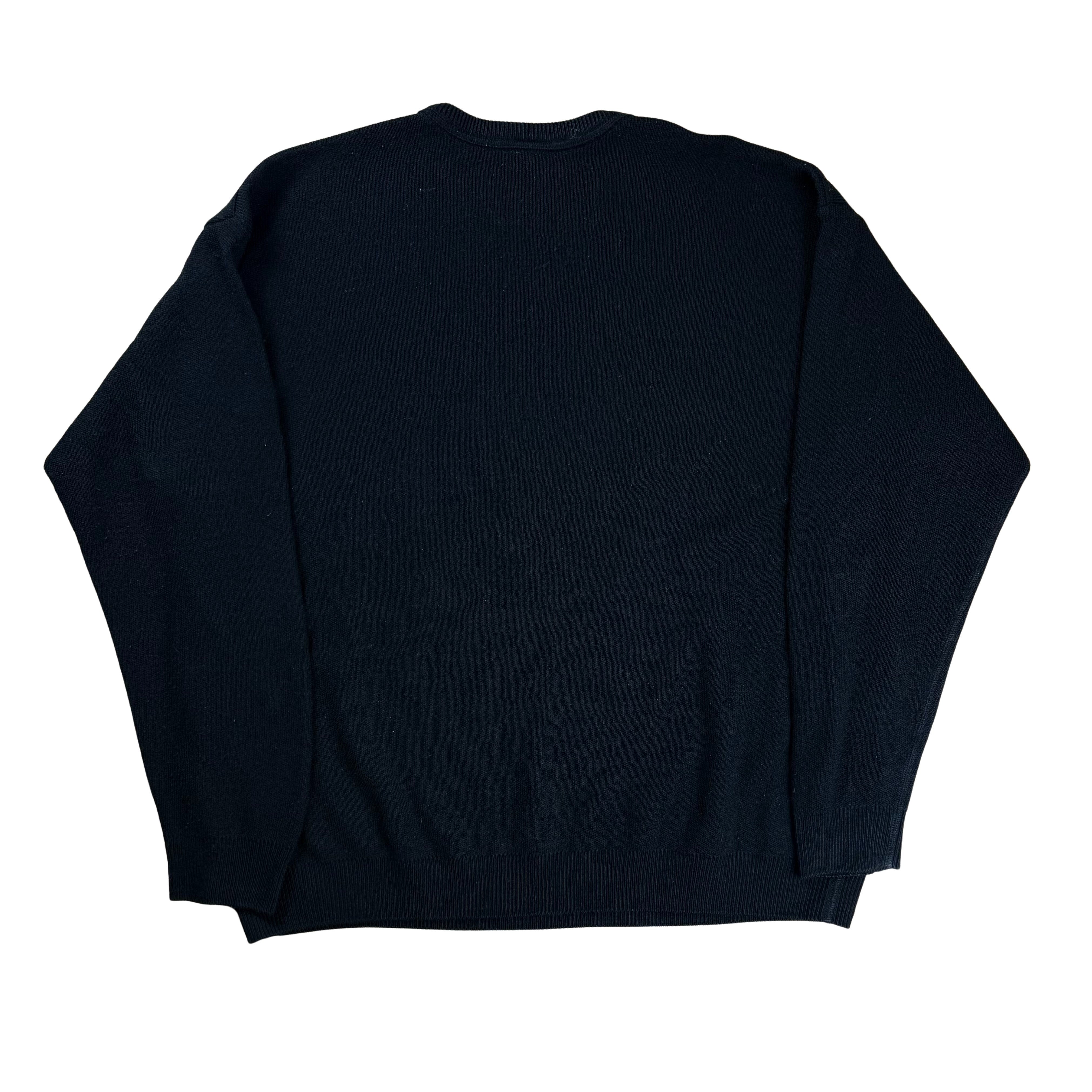 Vintage Lacoste Knit Sweatshirt  - XXL