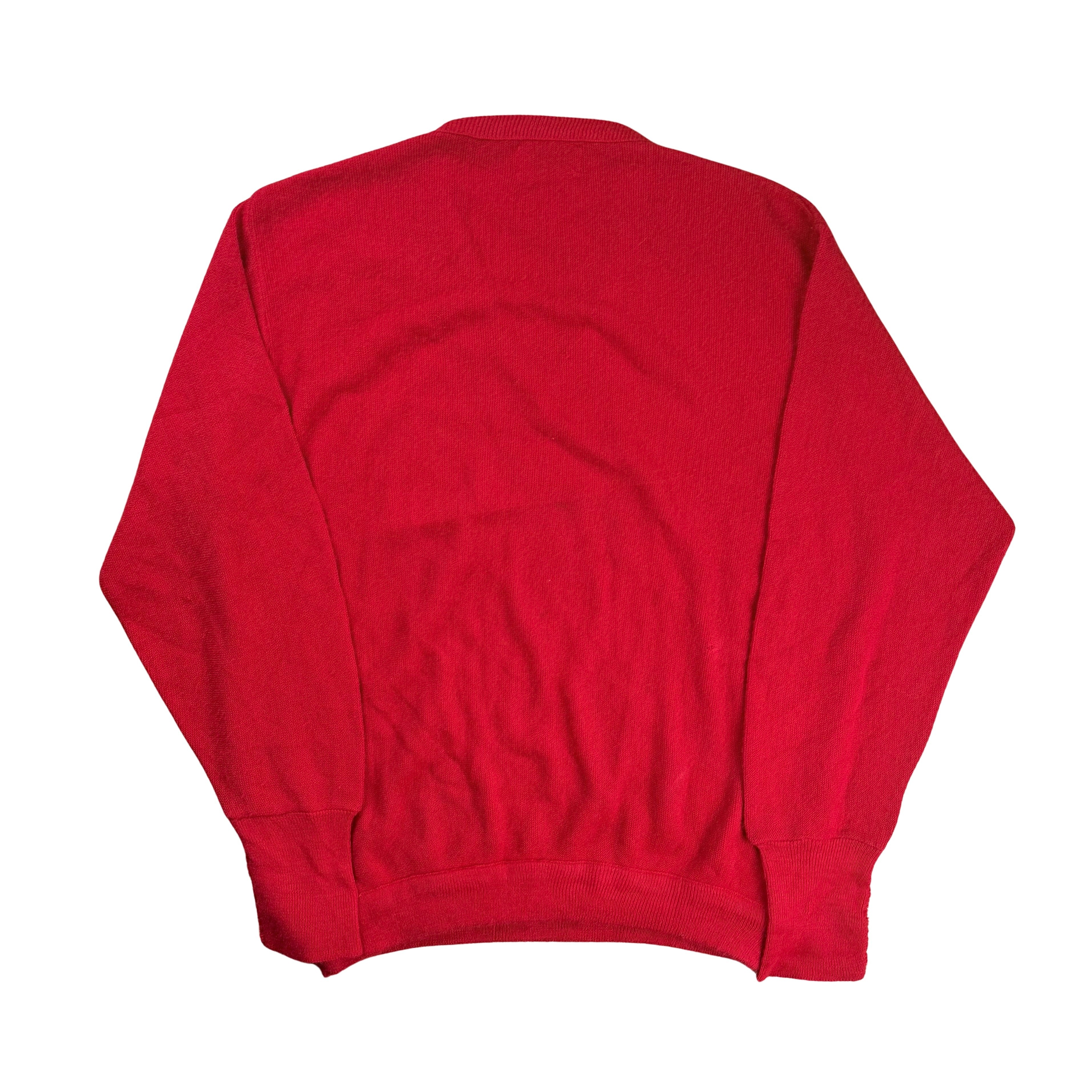 Vintage Lacoste Izod 70s Knit Sweatshirt  - XL