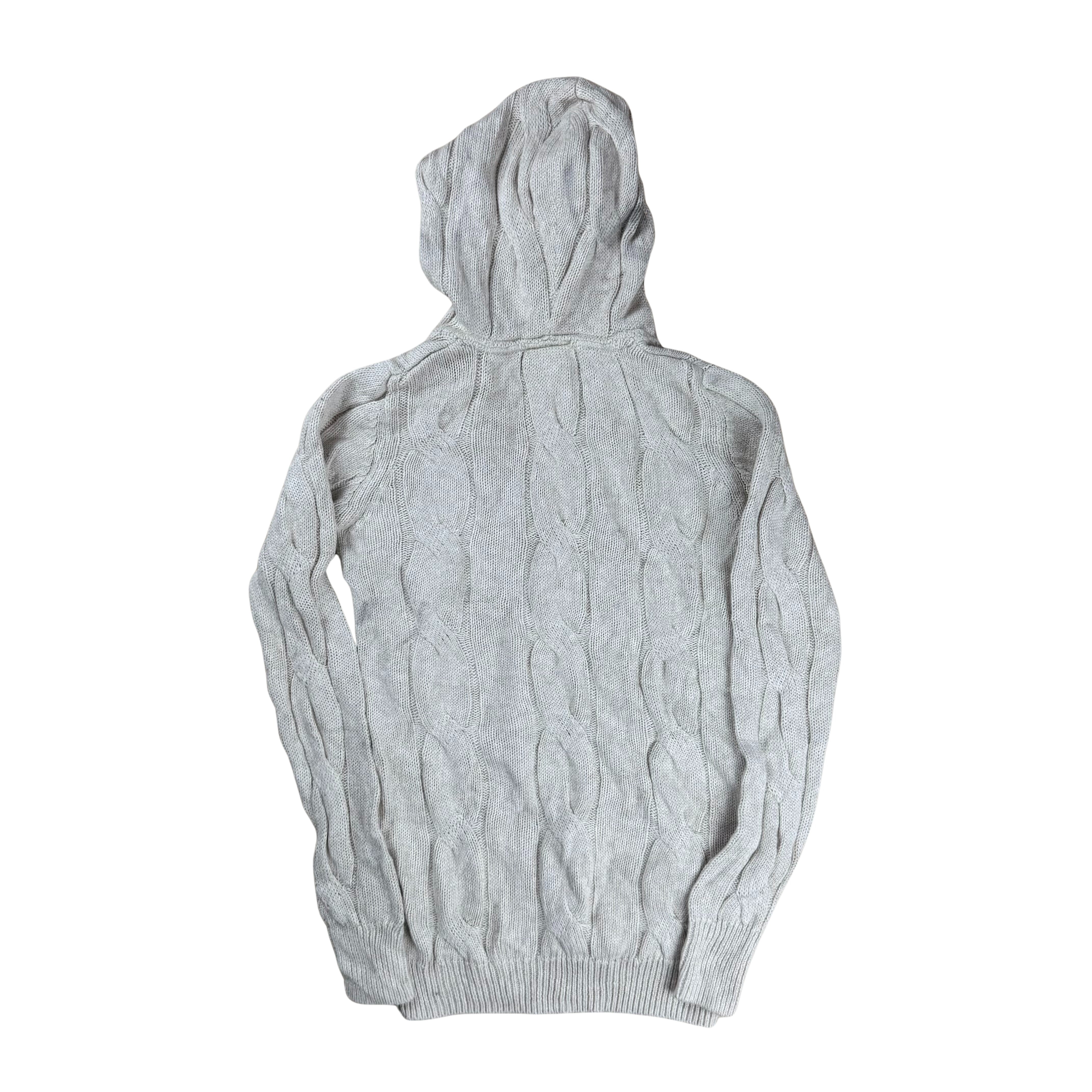 Vintage Lacoste Cableknit Hoodie  - S