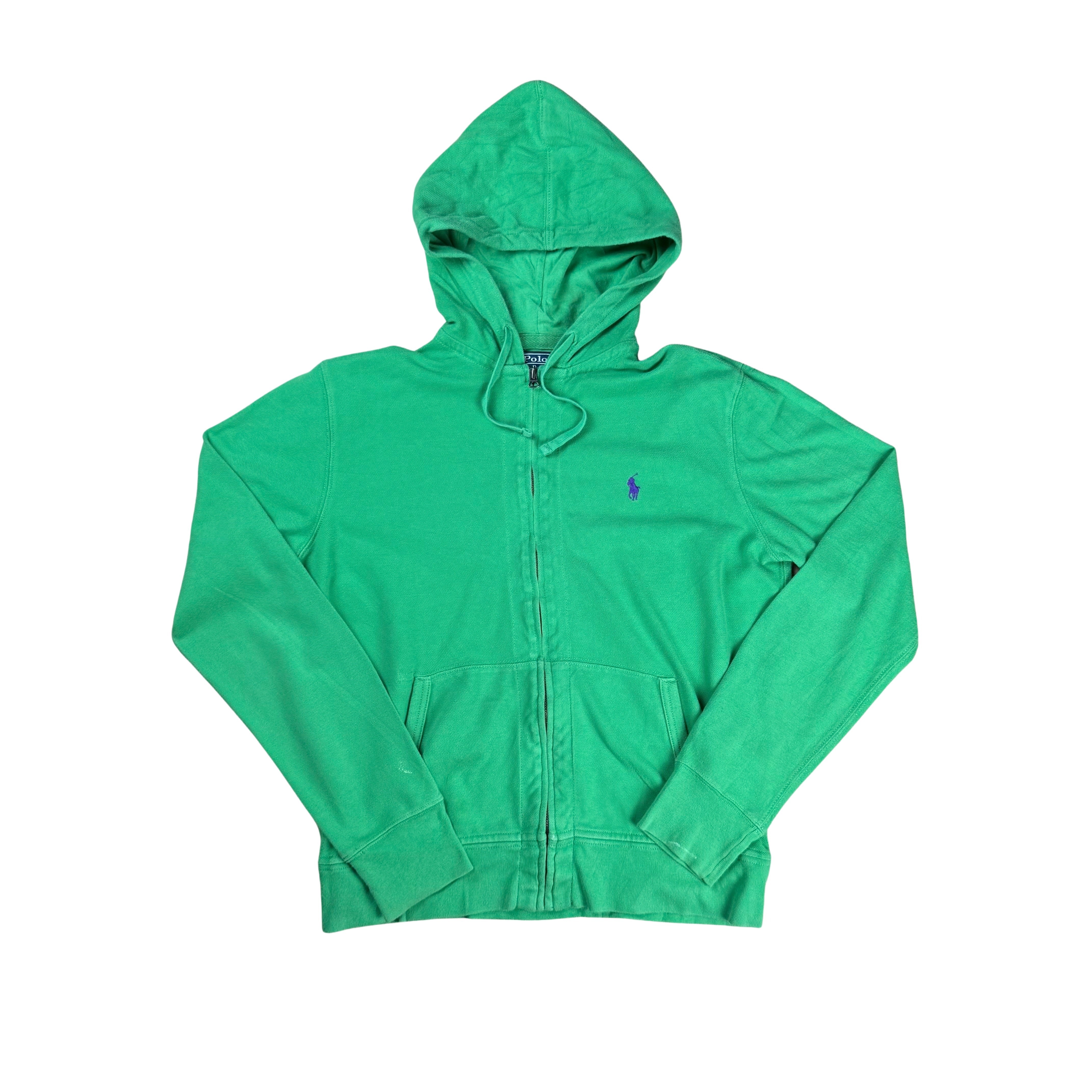 Vintage Ralph Lauren 90s Zip Hoodie - M