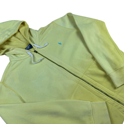 Vintage Ralph Lauren 90s Faded Zip Hoodie - L