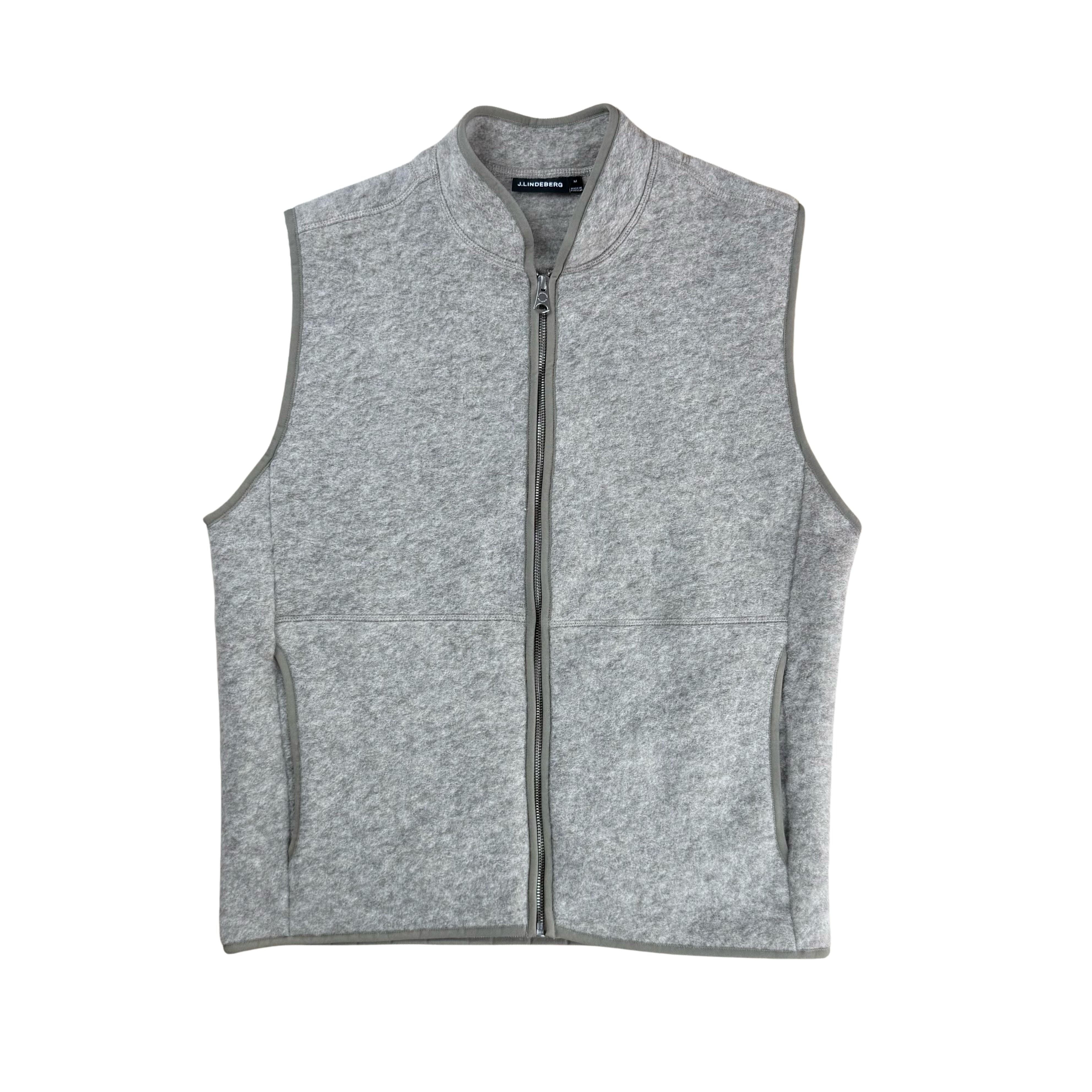 J. Lindeberg Wool Fleece Weste  - M