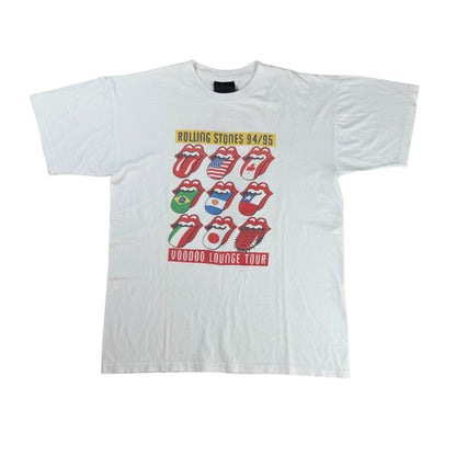 Vintage Rolling Stones Voodoo Tour T-shirt 90s Reprint - XL