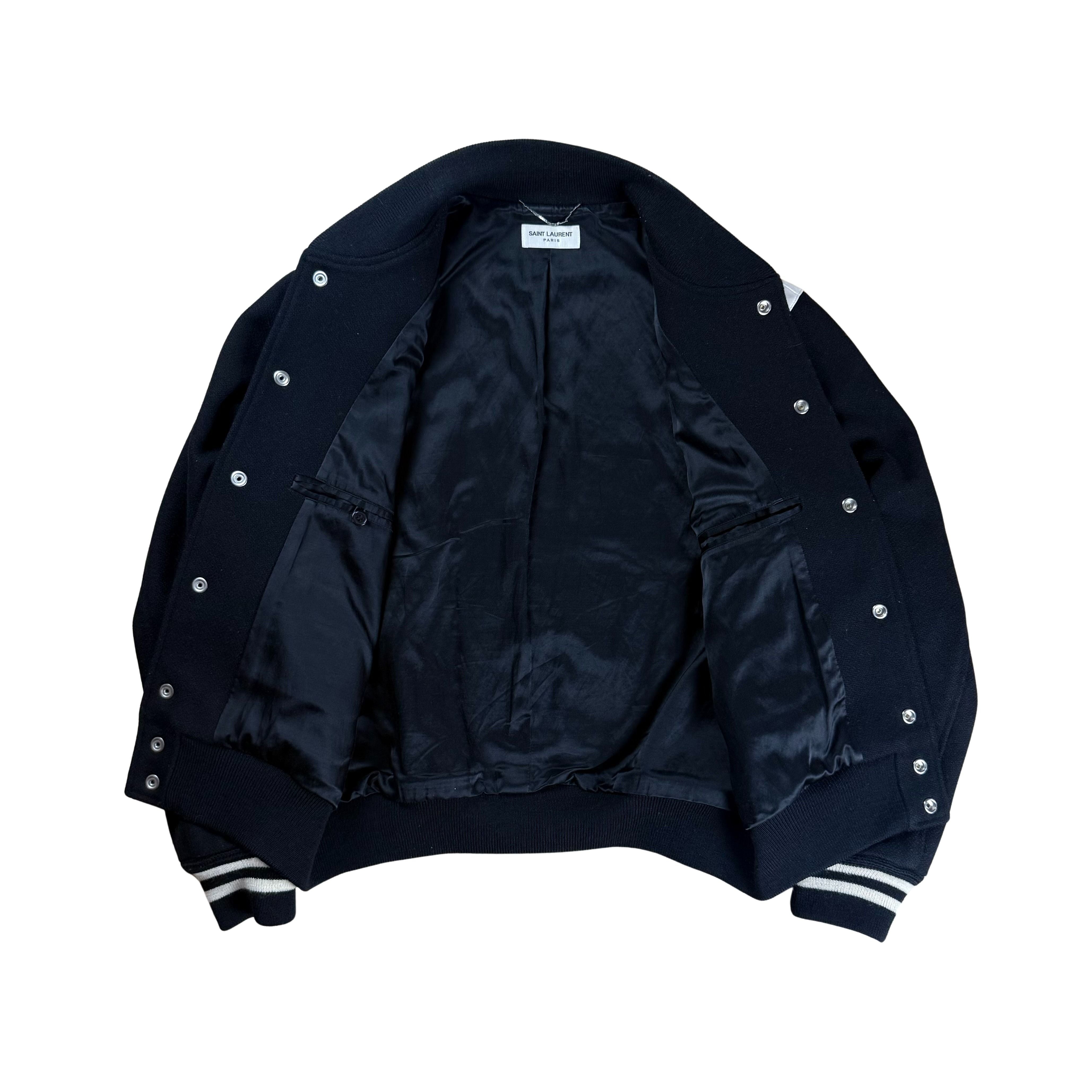 Saint Laurent Teddy College Jacke 2015  - 52