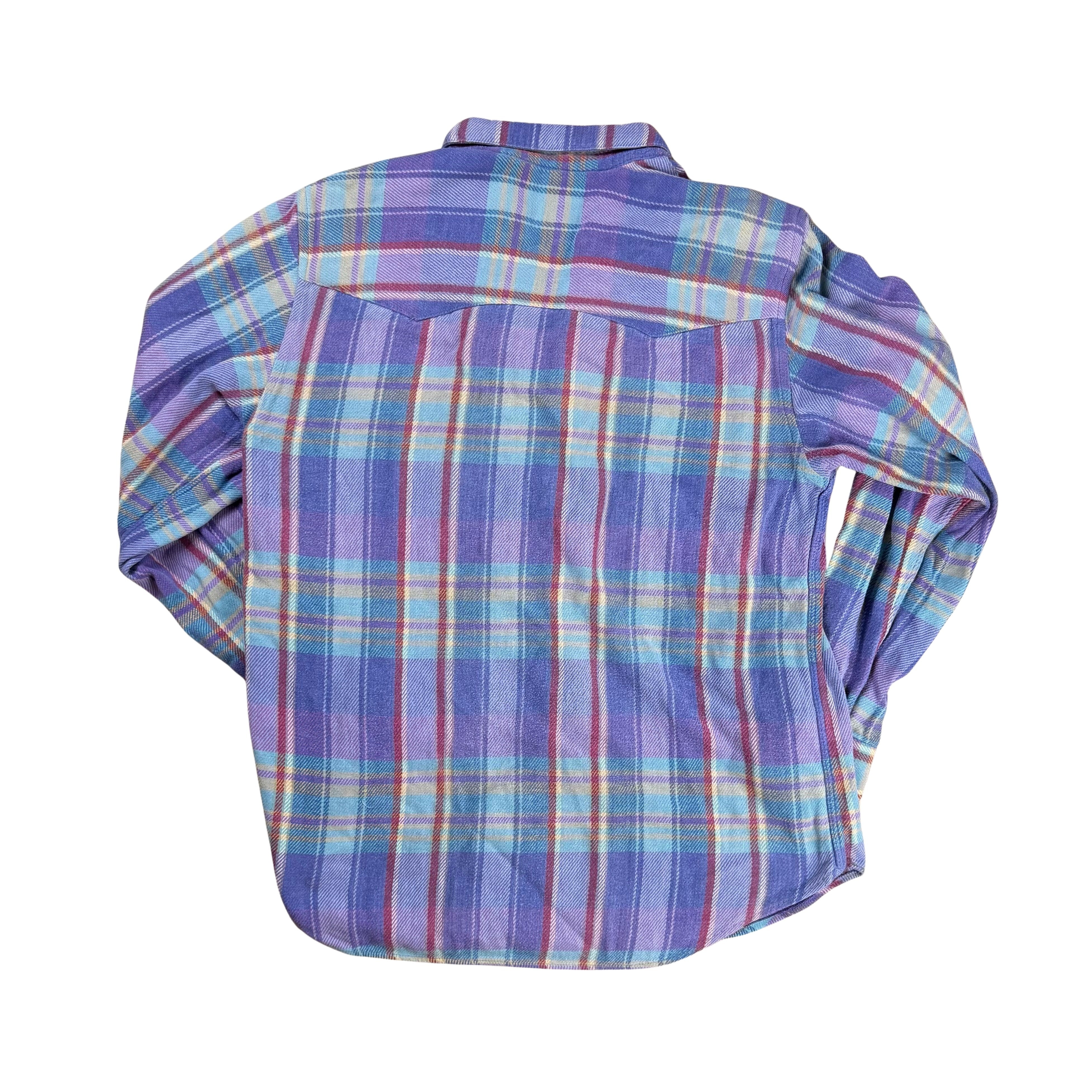 Vintage Think Pink Flannel 80s - M