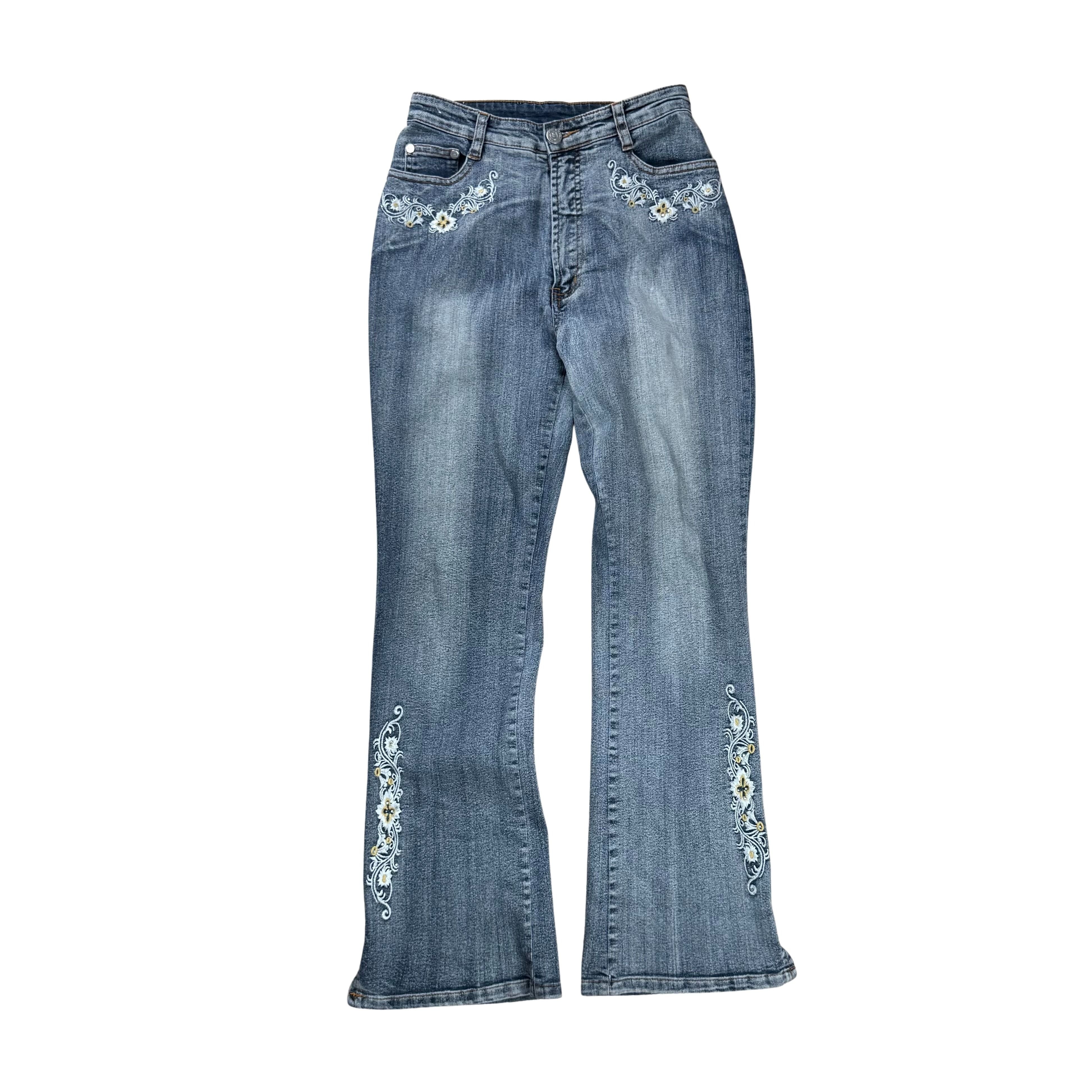 Vintage Y2K Jeans Flared  - S