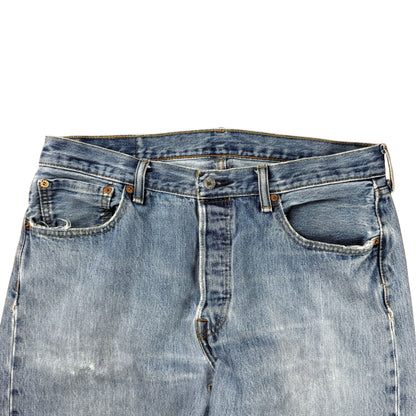 Vintage Levi's 501 Washed Jeans  - L